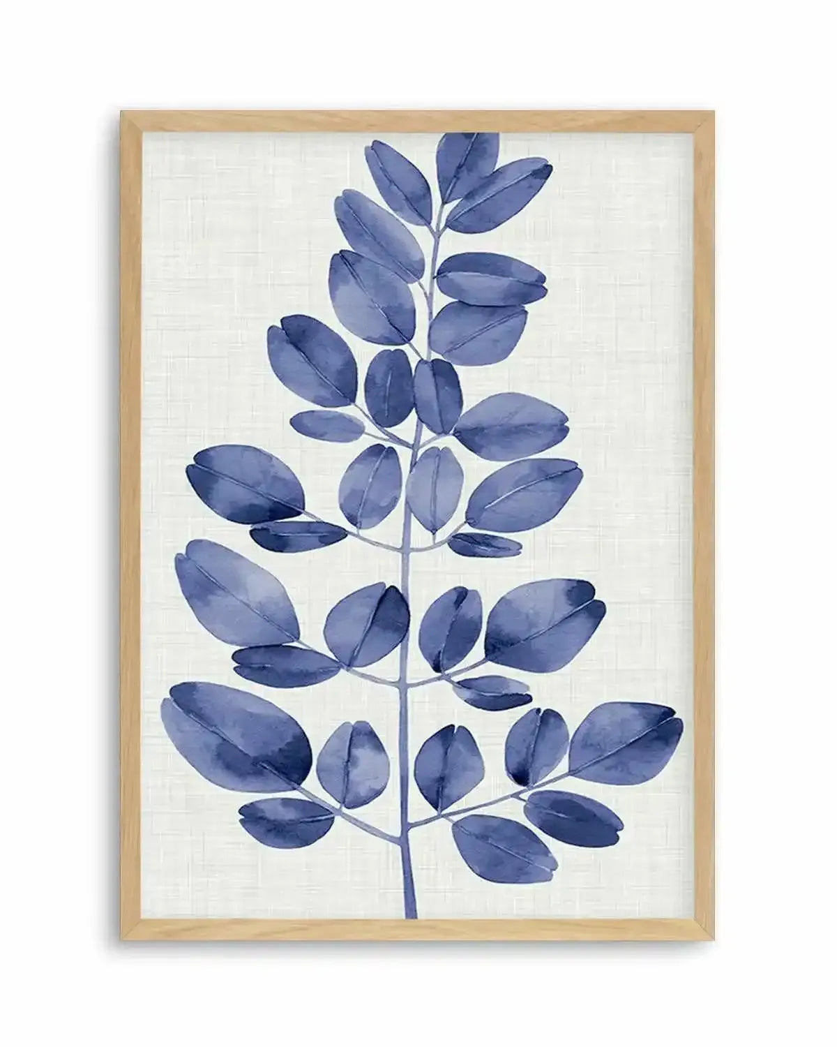 Simple Leaf Art Print from Olive et Oriel where you can shop wallpaper and artworks online