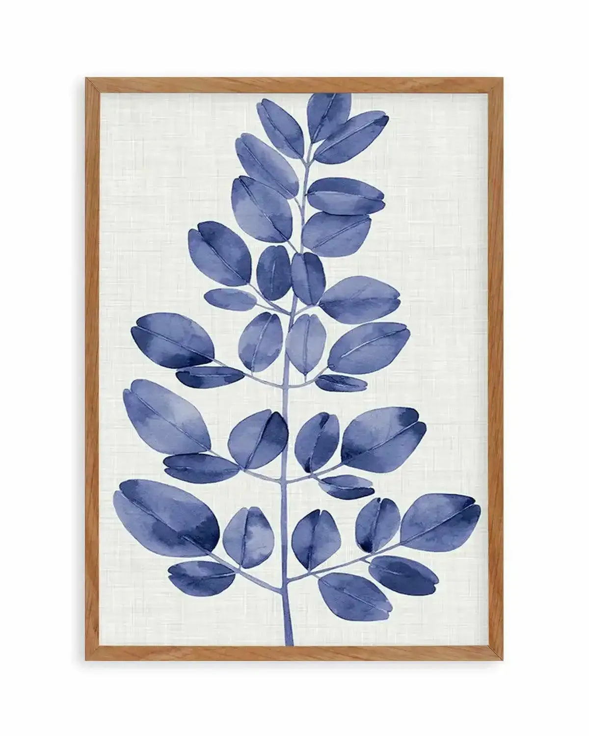 Simple Leaf Art Print from Olive et Oriel where you can shop wallpaper and artworks online
