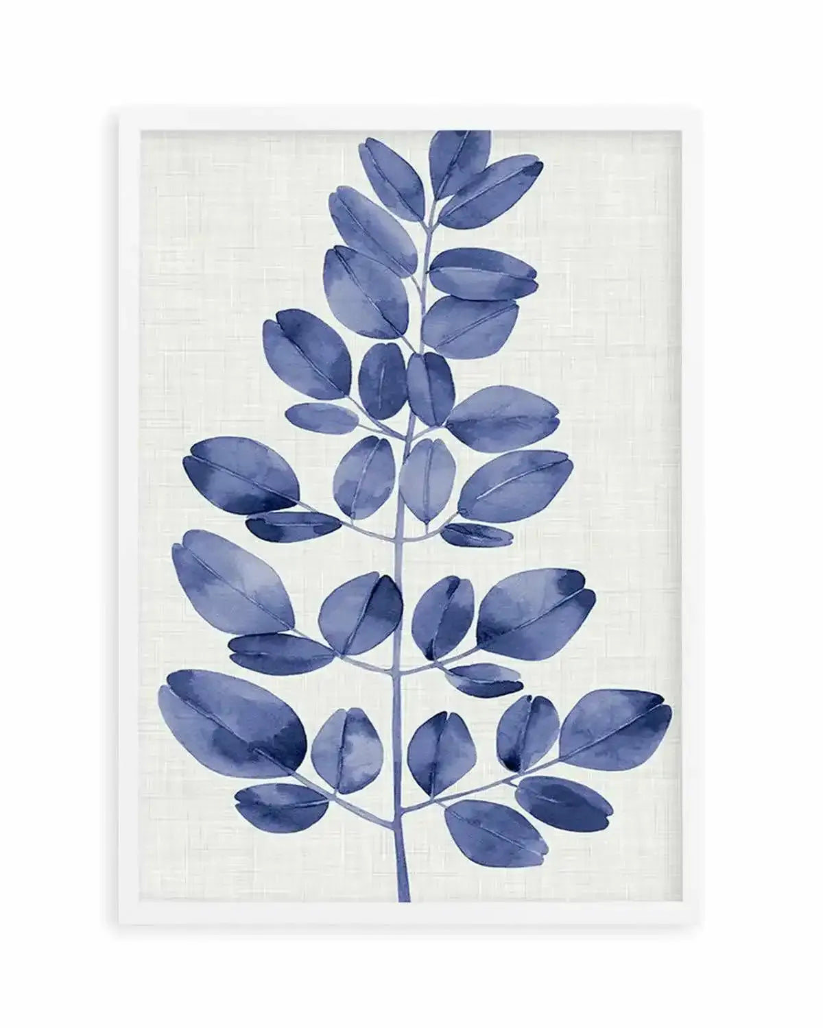 Simple Leaf Art Print from Olive et Oriel where you can shop wallpaper and artworks online