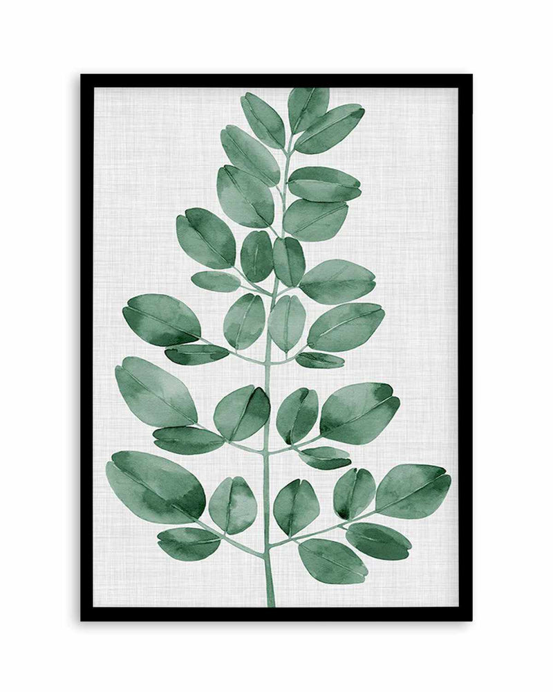 Simple Leaf Green I Art Print