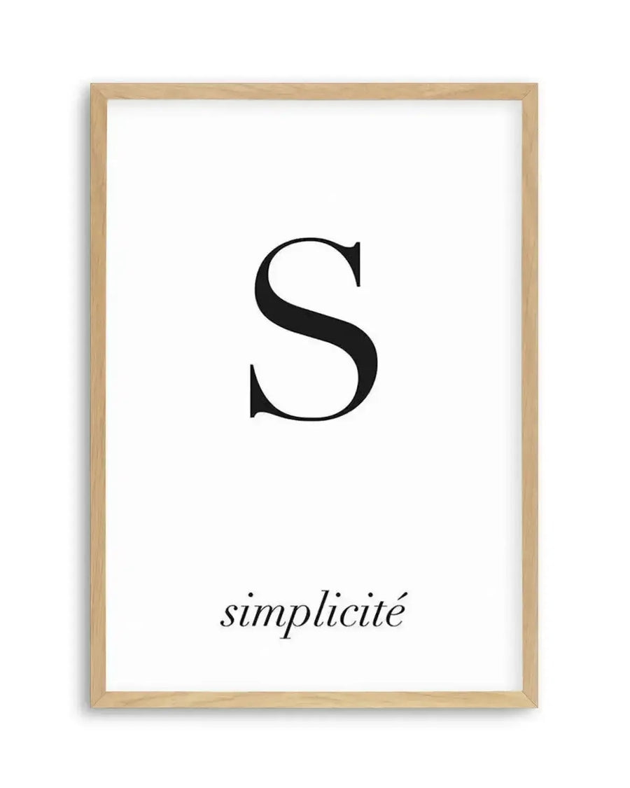 Simplicity Art Print from Olive et Oriel where you can shop wallpaper and artworks online