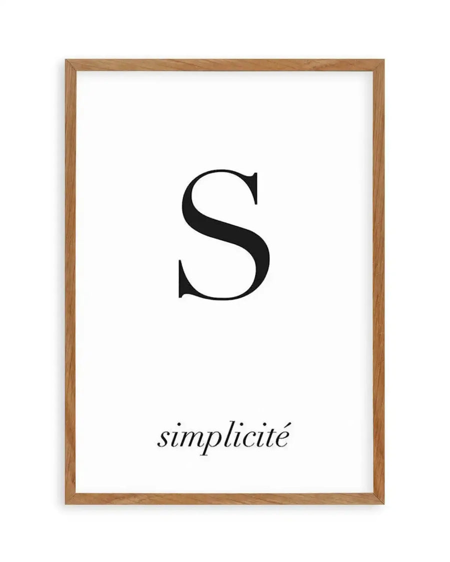 Simplicity Art Print from Olive et Oriel where you can shop wallpaper and artworks online