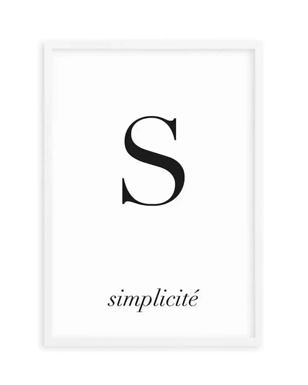 Simplicity Art Print from Olive et Oriel where you can shop wallpaper and artworks online