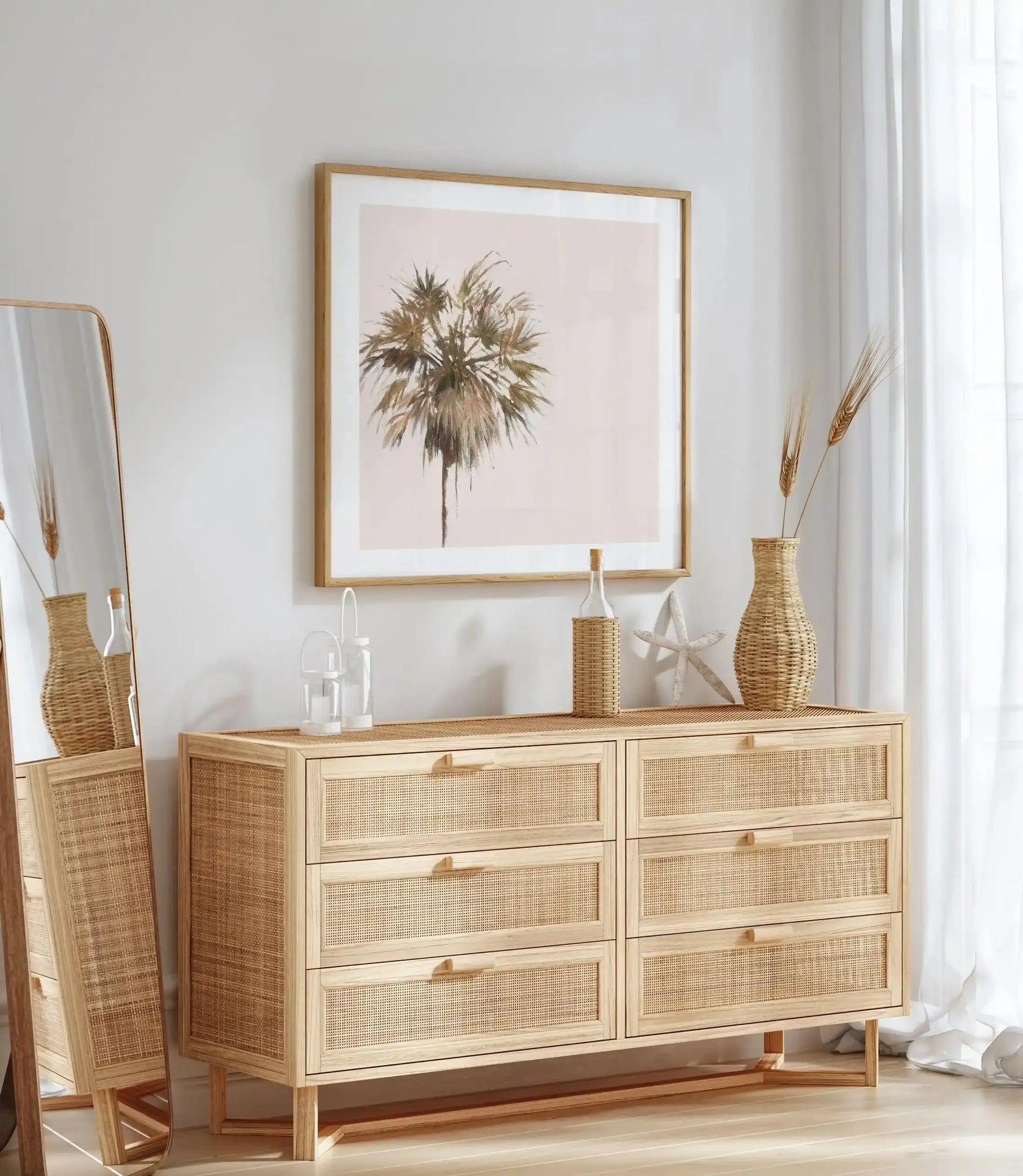 Simply Palm SQ by Natalie Jane Art Print-Buy-Bohemian-Wall-Art-Print-And-Boho-Pictures-from-Olive-et-Oriel-Bohemian-Wall-Art-Print-And-Boho-Pictures-And-Also-Boho-Abstract-Art-Paintings-On-Canvas-For-A-Girls-Bedroom-Wall-Decor-Collection-of-Boho-Style-Feminine-Art-Poster-and-Framed-Artwork-Update-Your-Home-Decorating-Style-With-These-Beautiful-Wall-Art-Prints-Australia