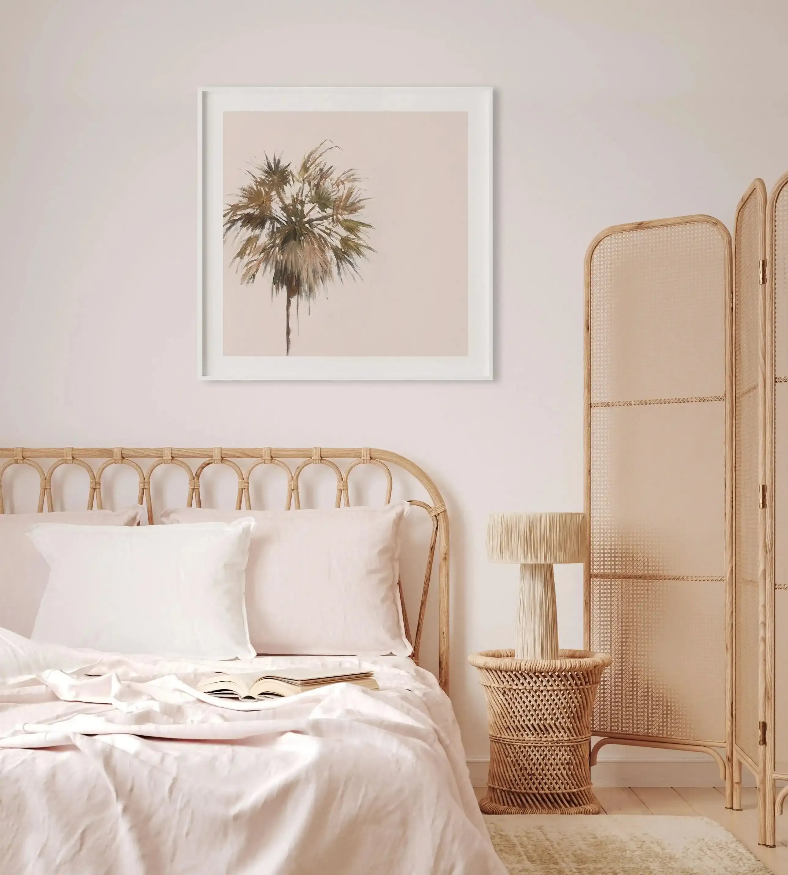 Simply Palm SQ by Natalie Jane Art Print-Buy-Bohemian-Wall-Art-Print-And-Boho-Pictures-from-Olive-et-Oriel-Bohemian-Wall-Art-Print-And-Boho-Pictures-And-Also-Boho-Abstract-Art-Paintings-On-Canvas-For-A-Girls-Bedroom-Wall-Decor-Collection-of-Boho-Style-Feminine-Art-Poster-and-Framed-Artwork-Update-Your-Home-Decorating-Style-With-These-Beautiful-Wall-Art-Prints-Australia