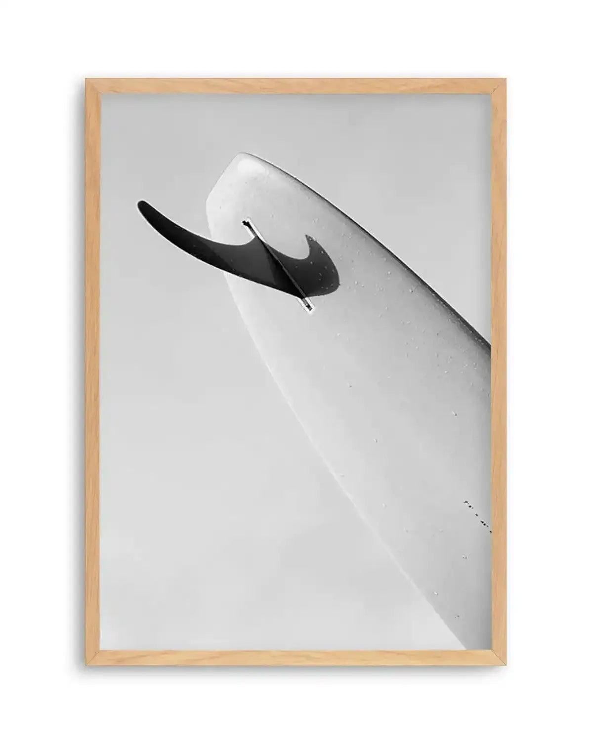 Single Fin B&W by Mario Stefanelli Art Print from Olive et Oriel where you can shop wallpaper and artworks online