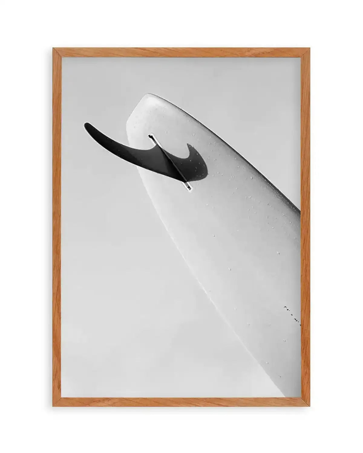 Single Fin B&W by Mario Stefanelli Art Print from Olive et Oriel where you can shop wallpaper and artworks online