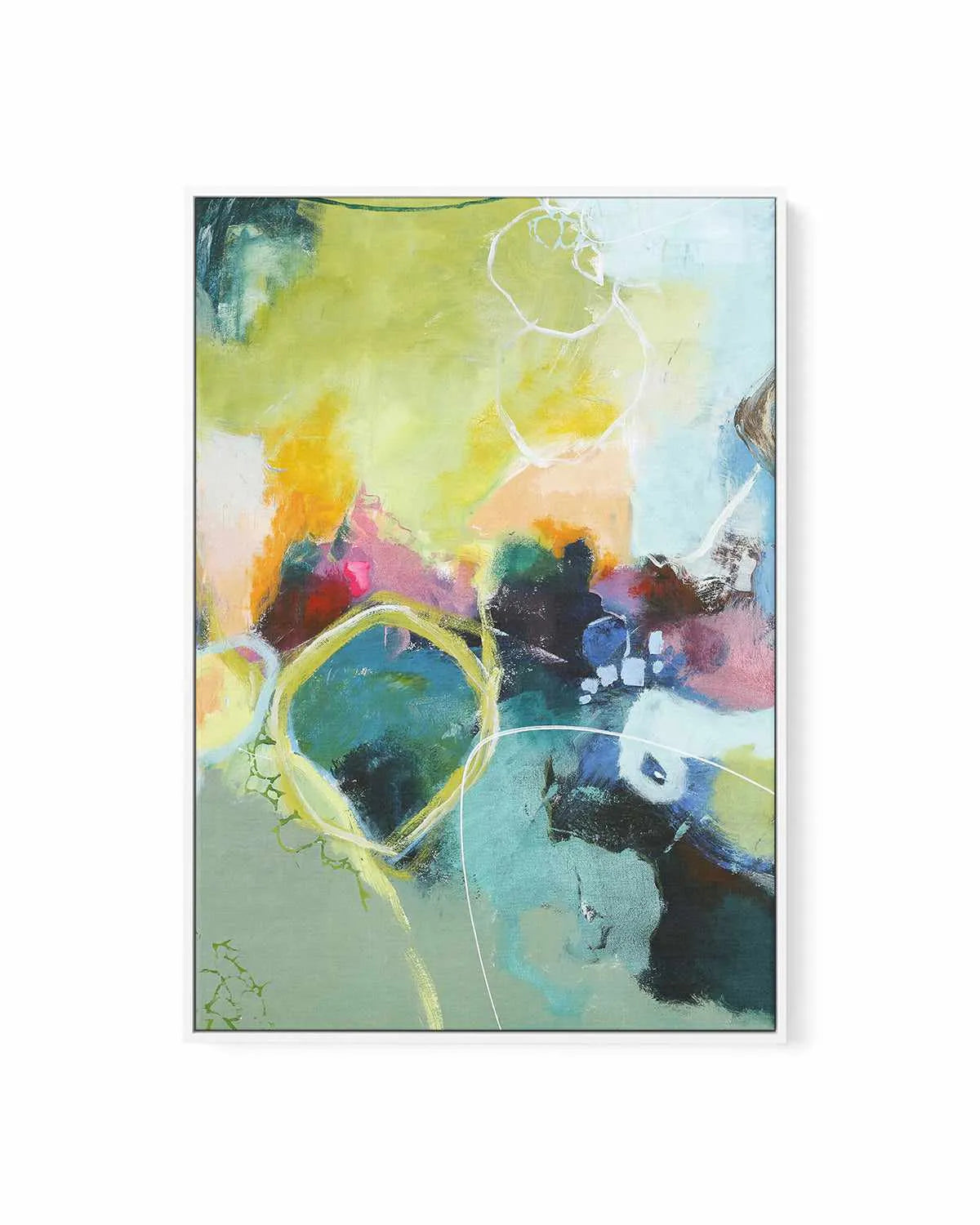 Sirius by Design Fabrikken | Framed Canvas Art Print from Olive et Oriel where you can shop wallpaper and artworks online