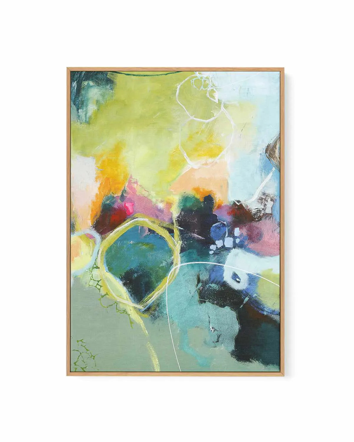 Sirius by Design Fabrikken | Framed Canvas Art Print from Olive et Oriel where you can shop wallpaper and artworks online