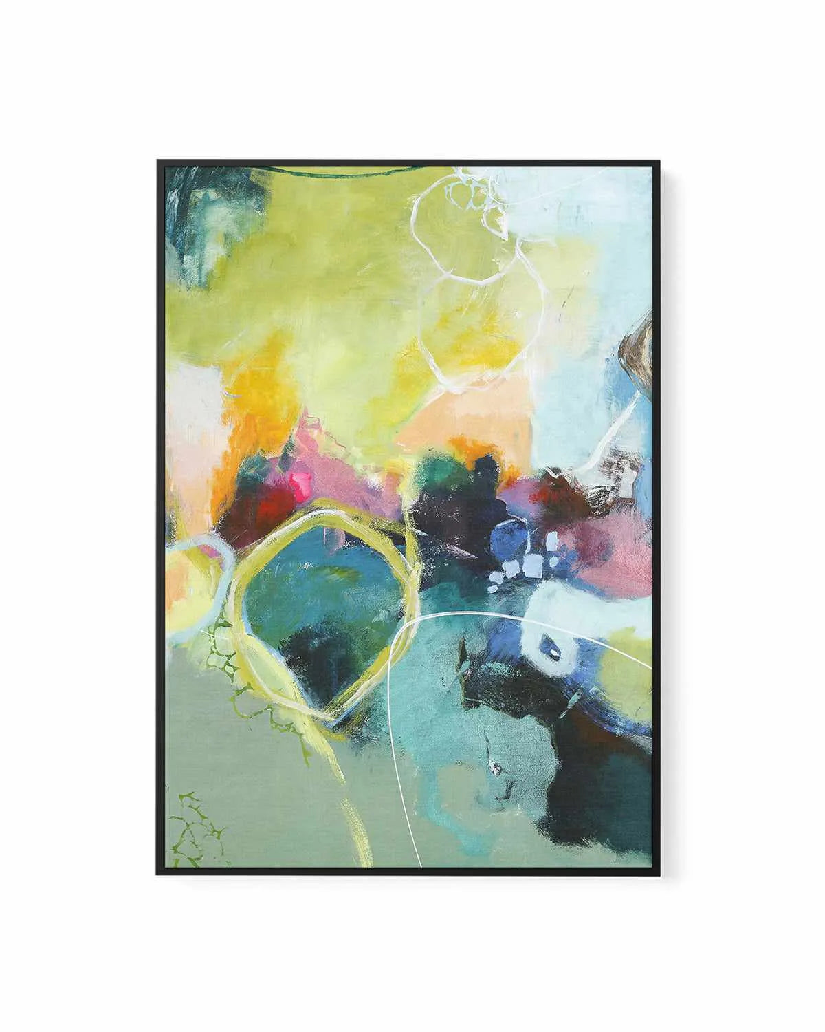 Sirius by Design Fabrikken | Framed Canvas Art Print from Olive et Oriel where you can shop wallpaper and artworks online