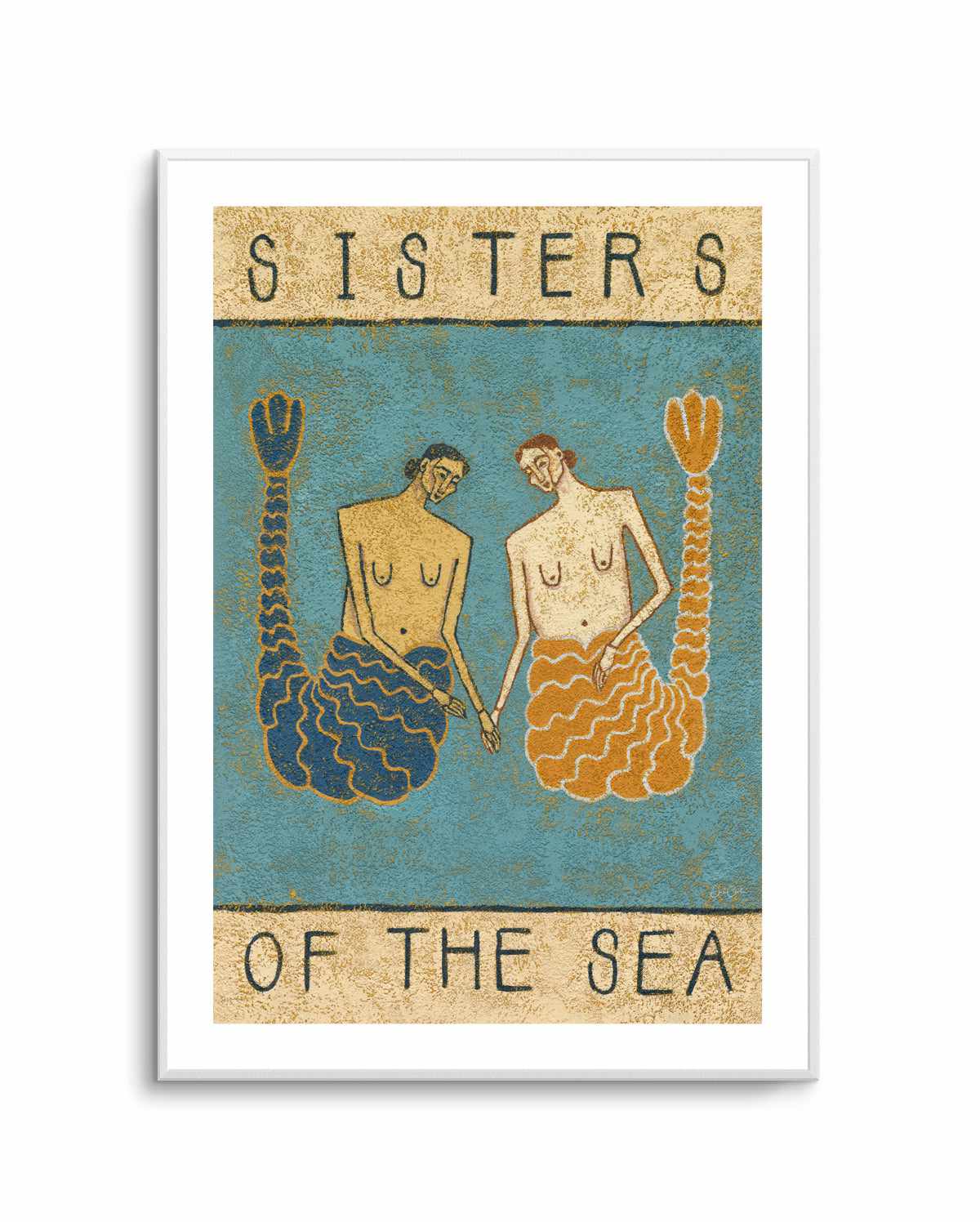 Sisters of the sea by Julie Celina | Art Print