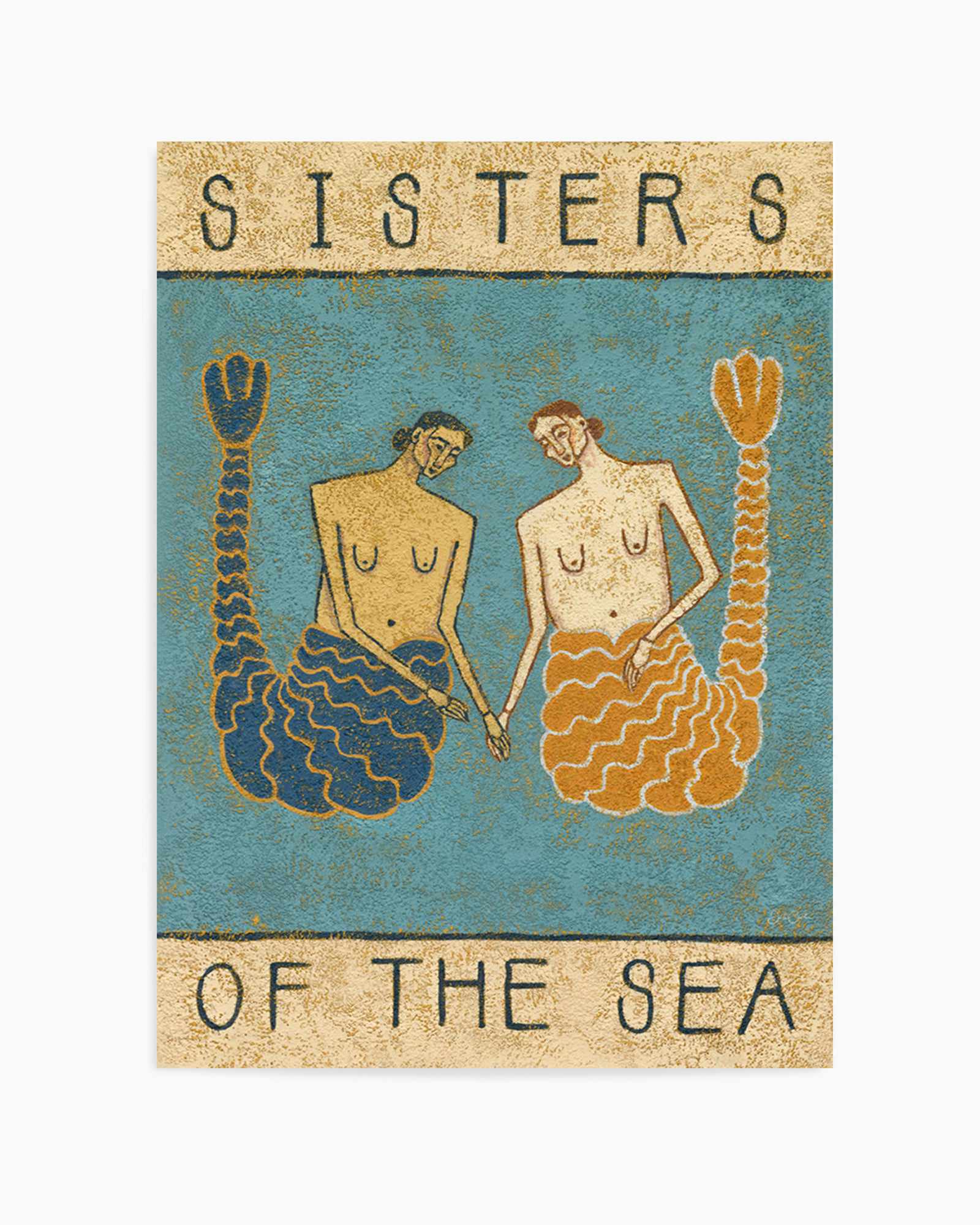 Sisters of the sea by Julie Celina | Art Print