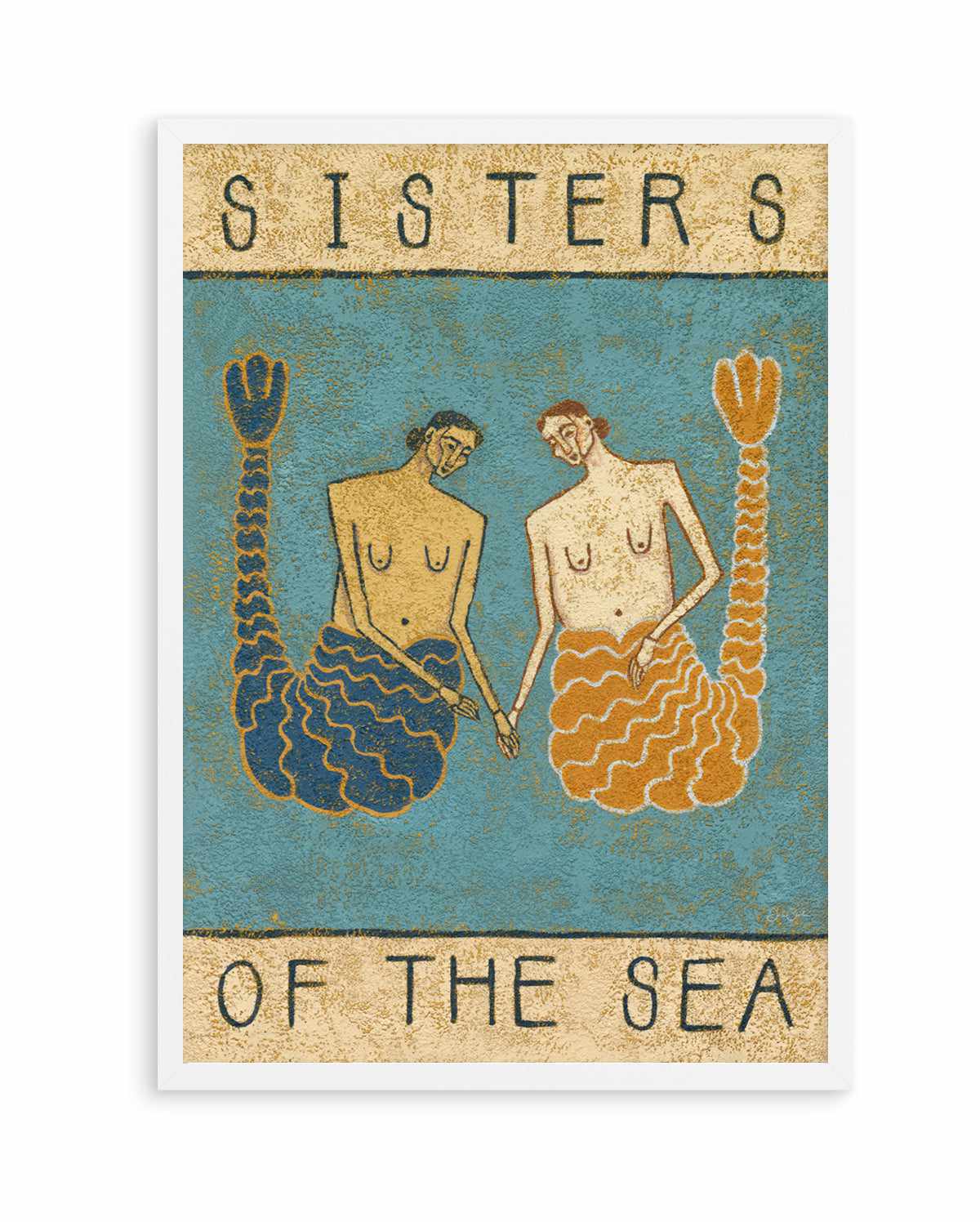 Sisters of the sea by Julie Celina | Art Print