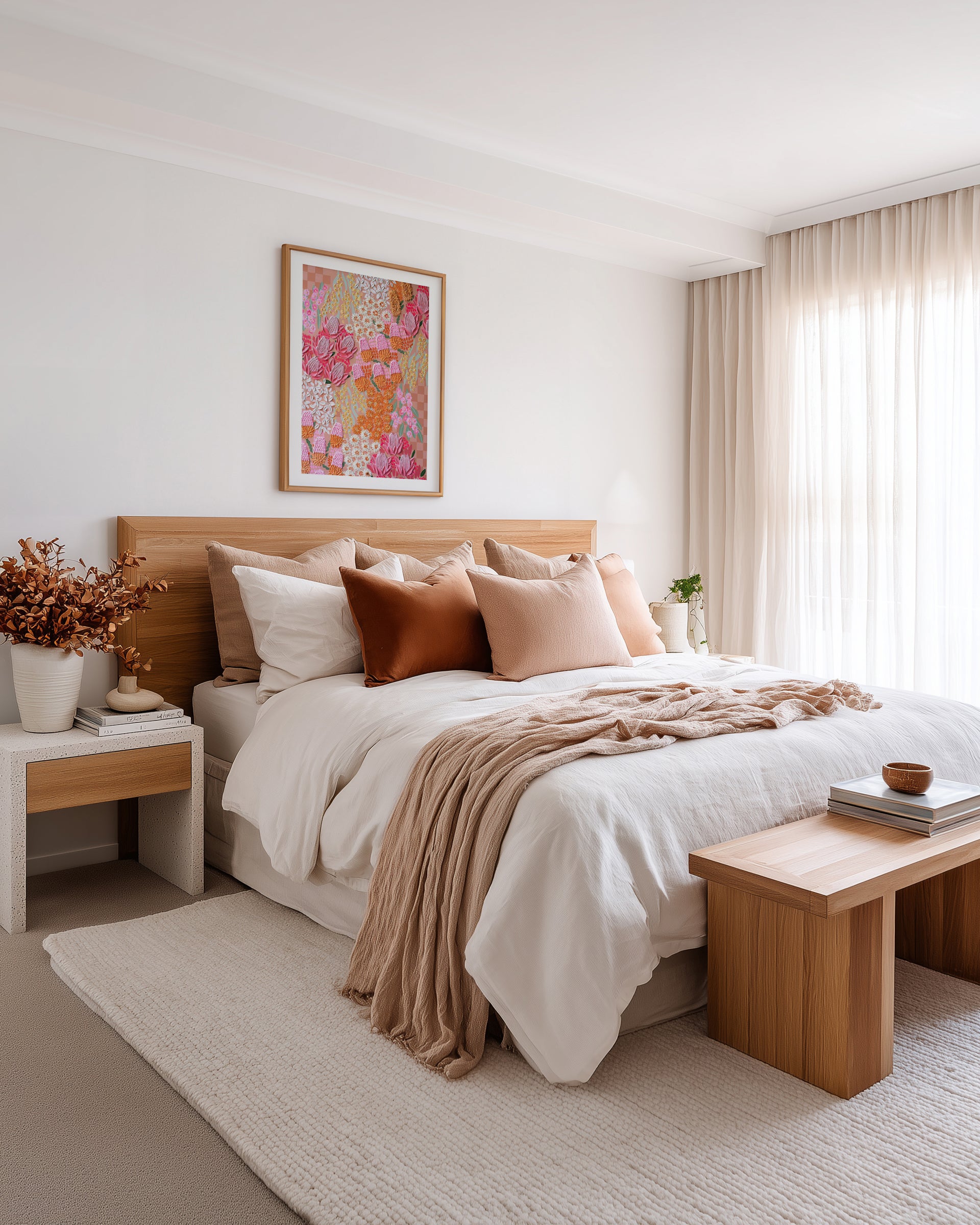 Sit Stay Portrait by Alex Mason | Art Print from Olive et Oriel where you can shop wallpaper and artworks online