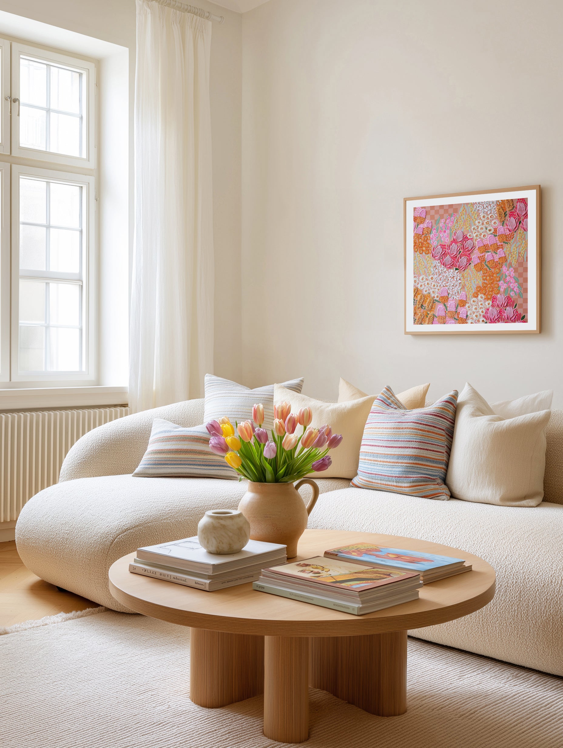 Sit Stay by Alex Mason | Art Print from Olive et Oriel where you can shop wallpaper and artworks online