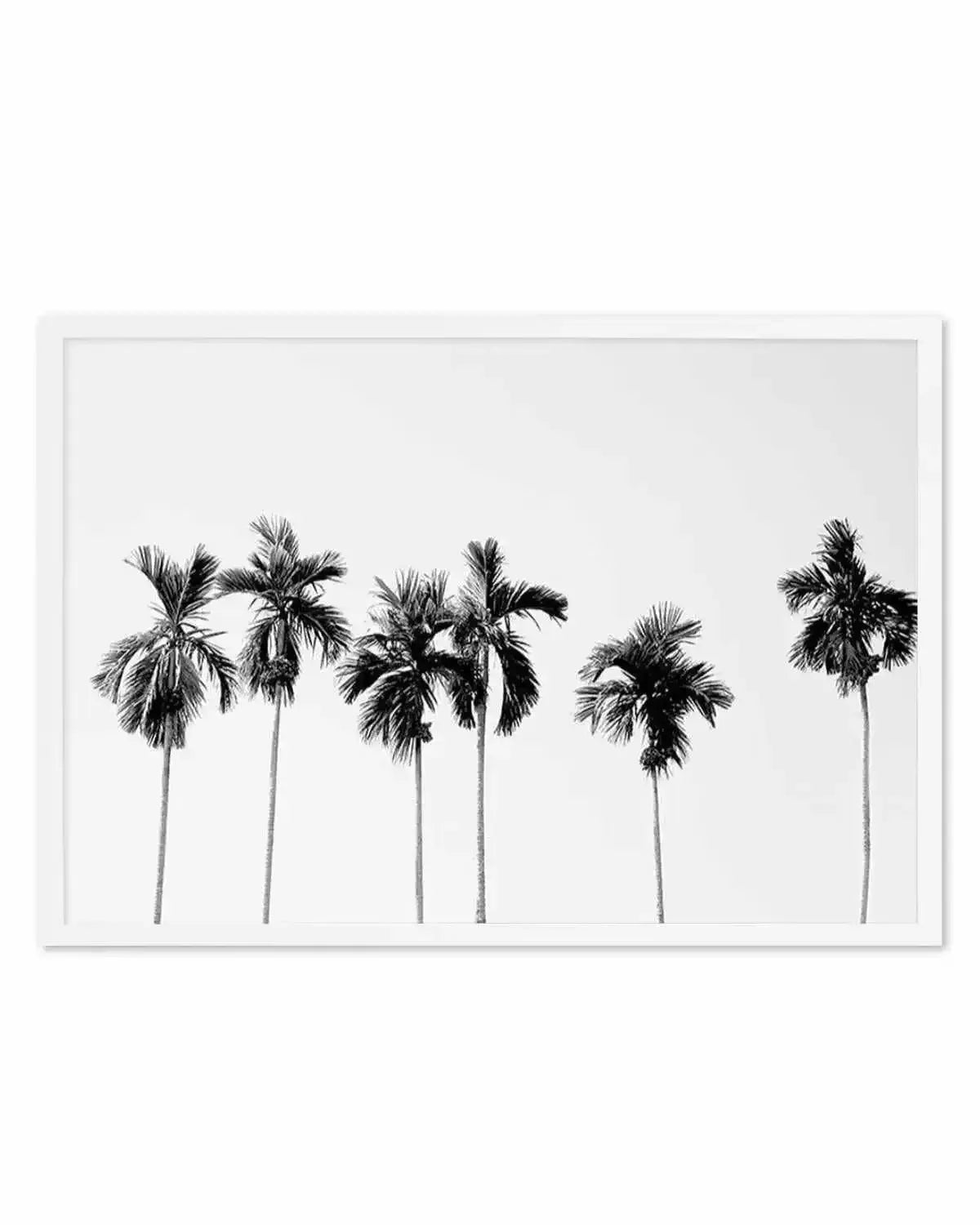 Six Palms Art Print from Olive et Oriel where you can shop wallpaper and artworks online