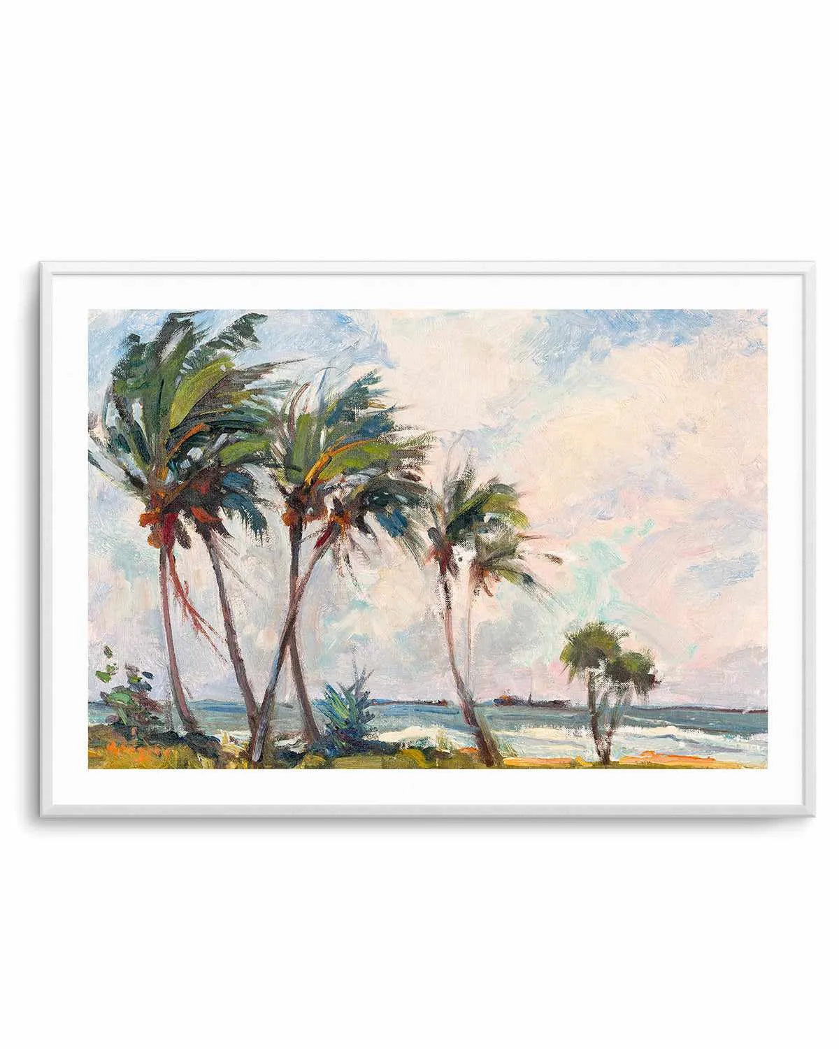 Six Palms by Richard A. Rodgers Art Print from Olive et Oriel where you can shop wallpaper and artworks online