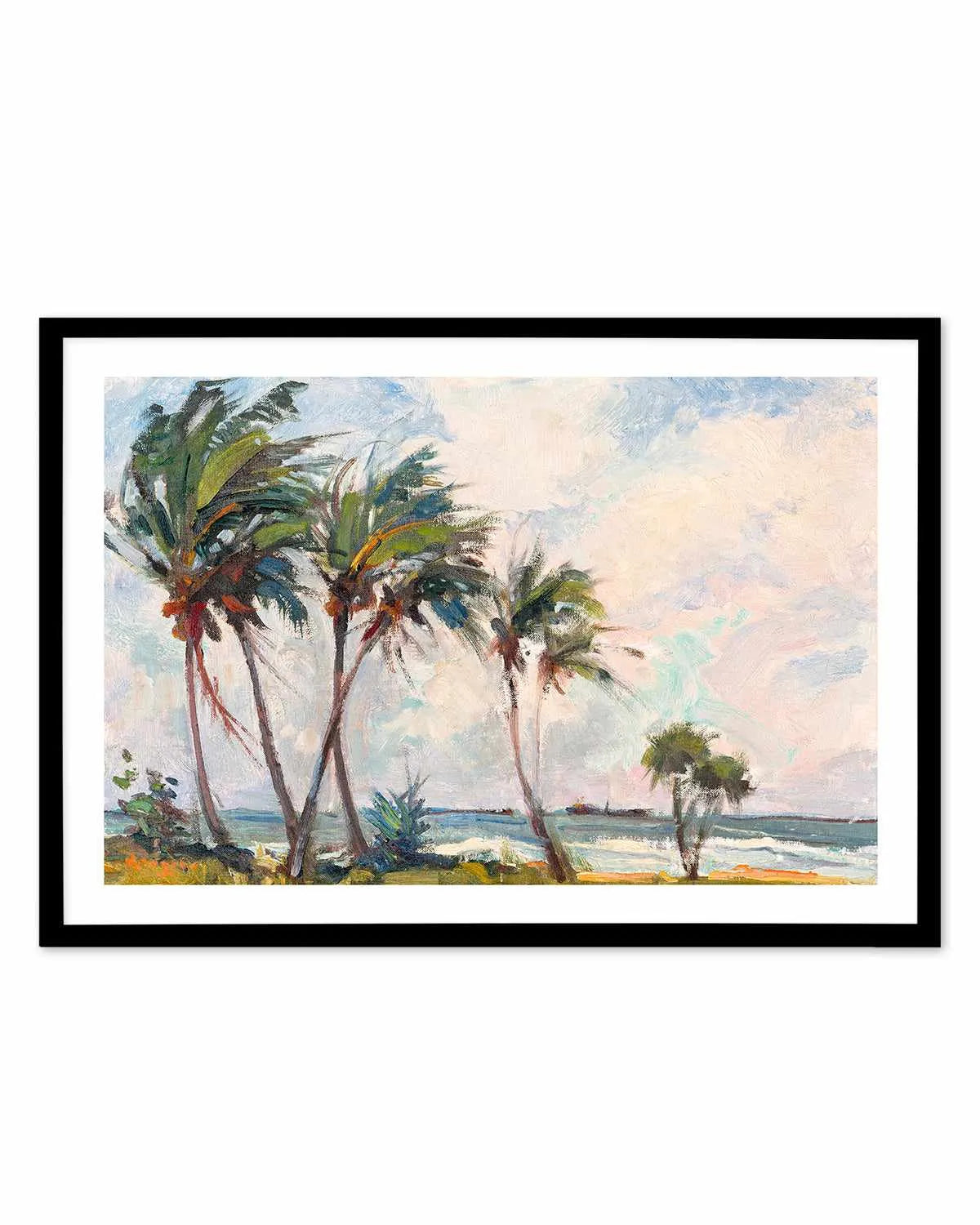 Six Palms by Richard A. Rodgers Art Print from Olive et Oriel where you can shop wallpaper and artworks online