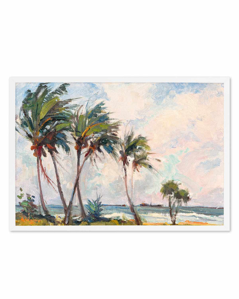 Six Palms by Richard A. Rodgers Art Print