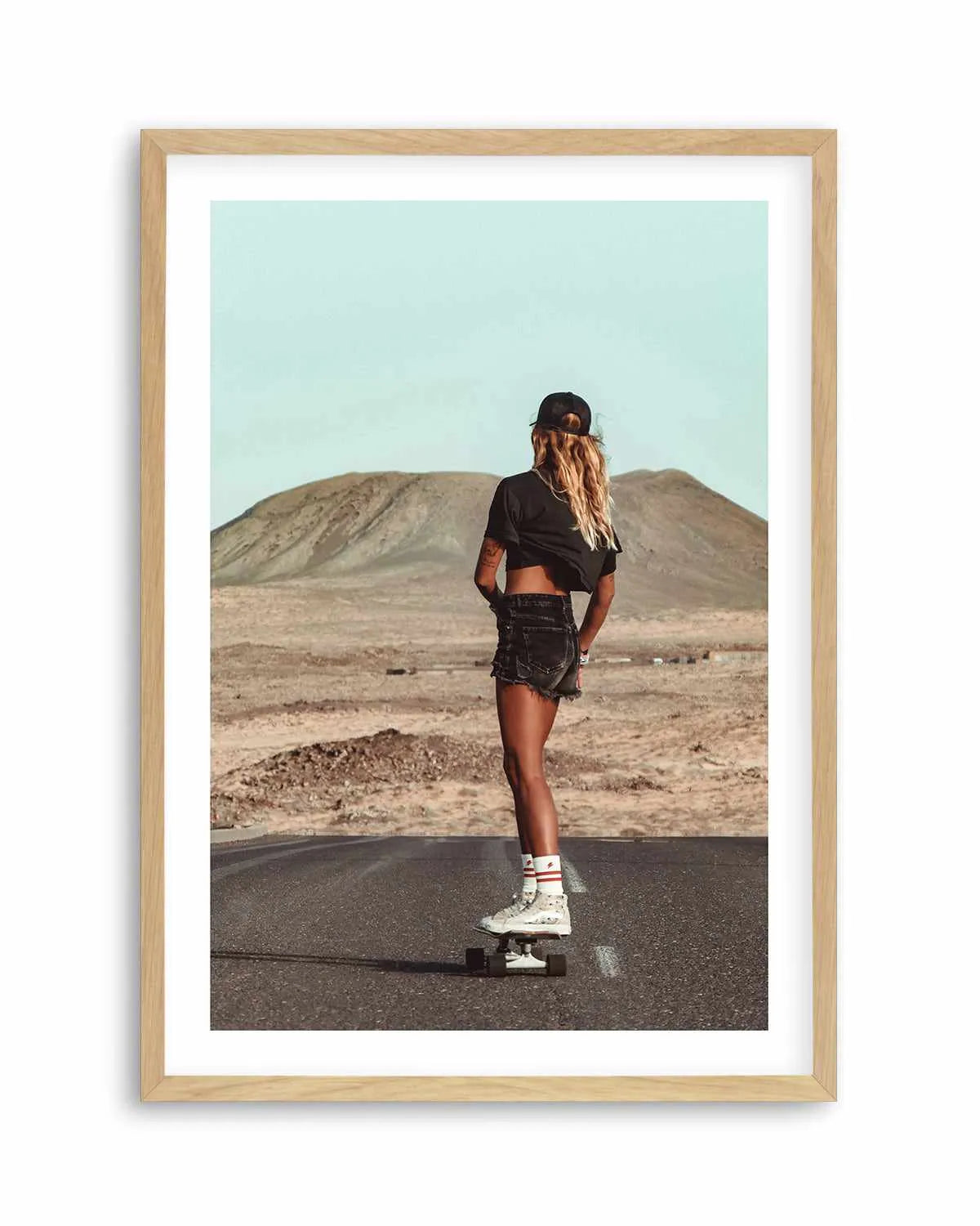 Skate Cruising by Marina Brisset Art Print from Olive et Oriel where you can shop wallpaper and artworks online