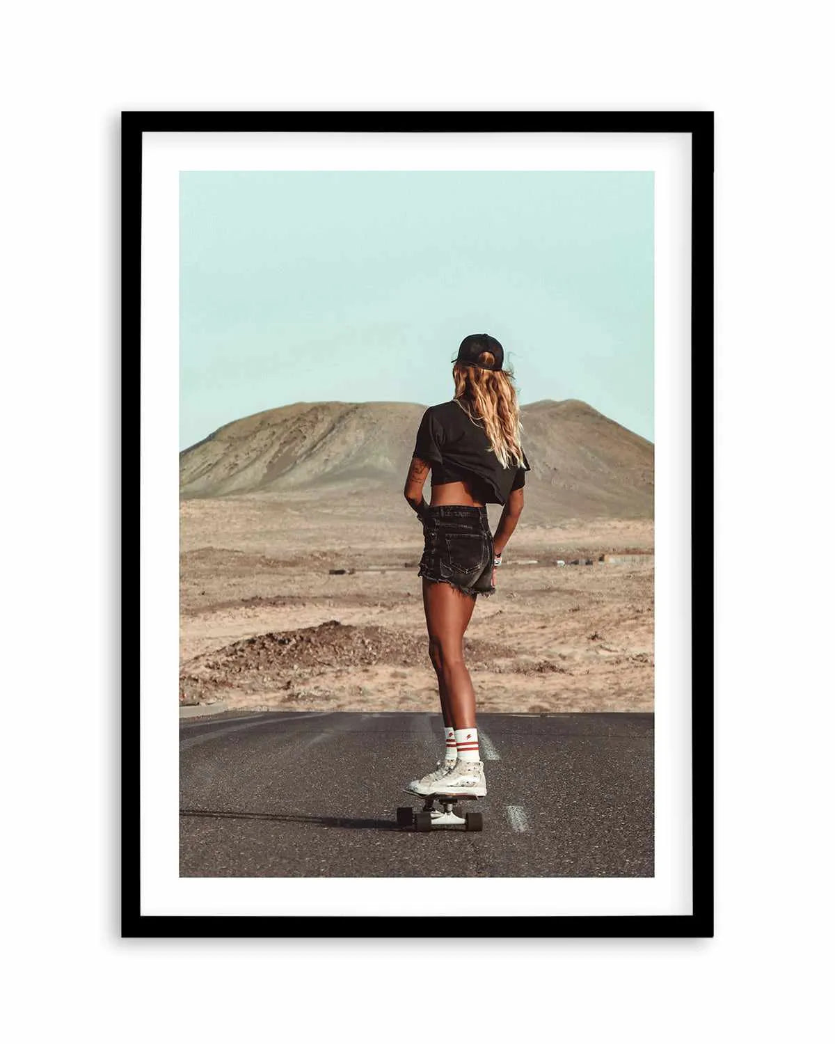 Skate Cruising by Marina Brisset Art Print from Olive et Oriel where you can shop wallpaper and artworks online