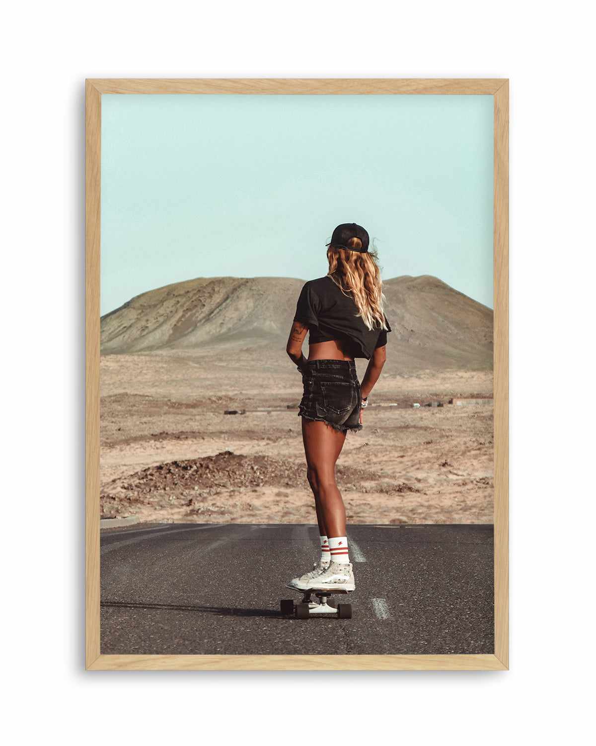 Skate Cruising by Marina Brisset Art Print