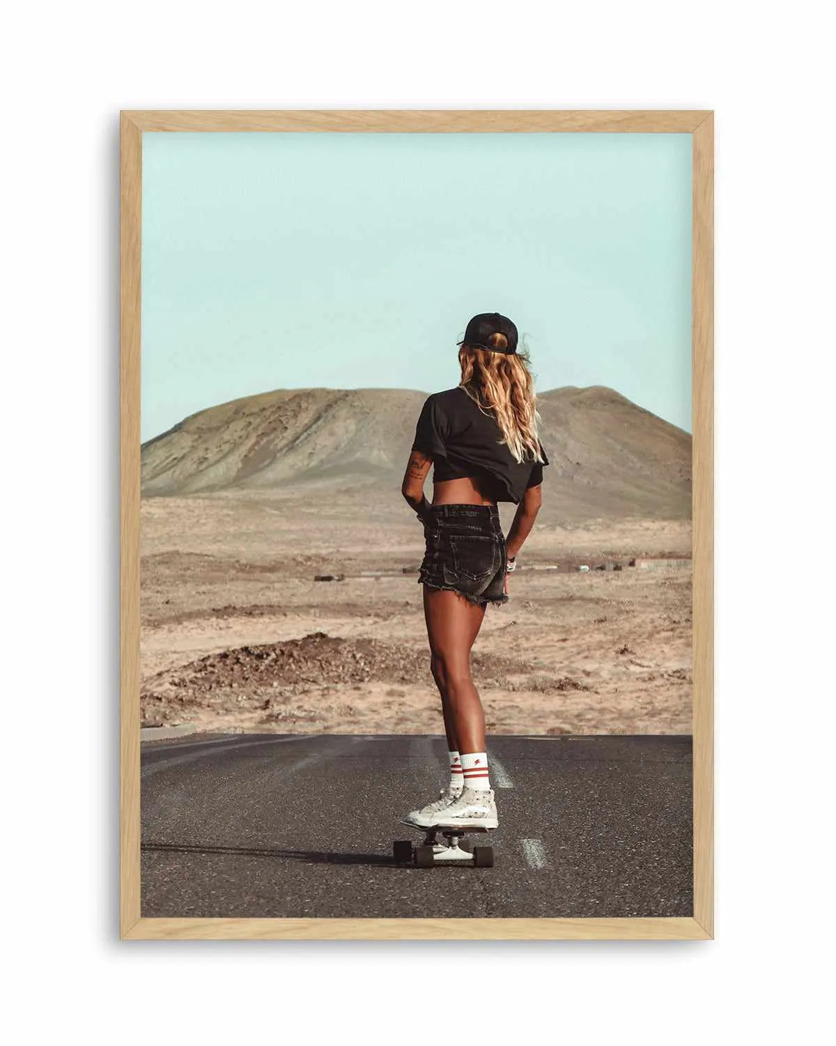 Skate Cruising by Marina Brisset Art Print from Olive et Oriel where you can shop wallpaper and artworks online
