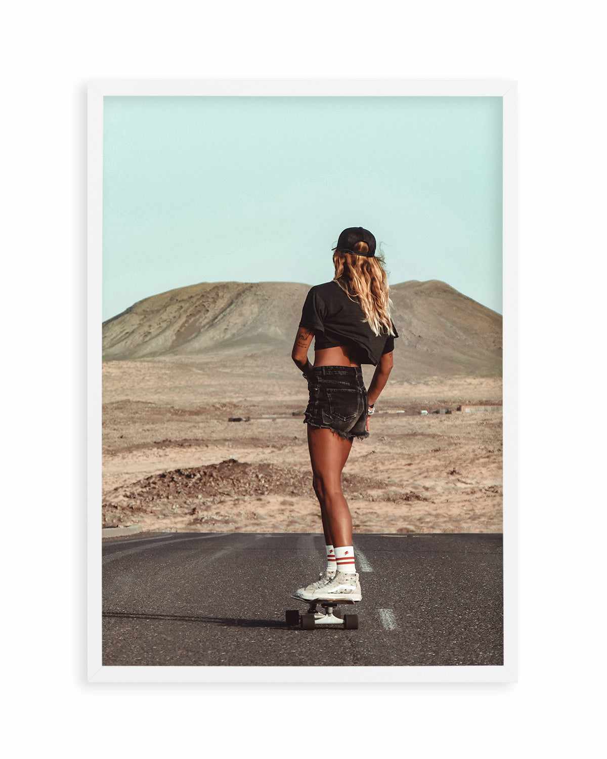 Skate Cruising by Marina Brisset Art Print