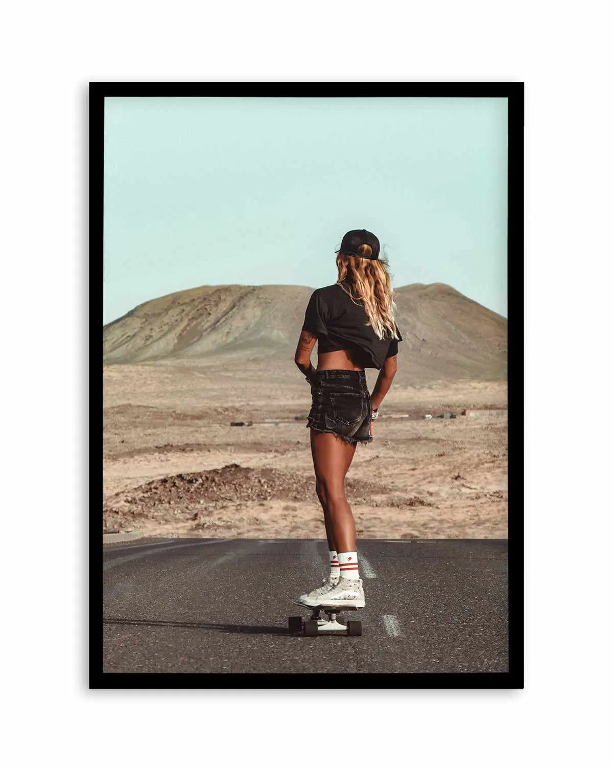 Skate Cruising by Marina Brisset Art Print from Olive et Oriel where you can shop wallpaper and artworks online