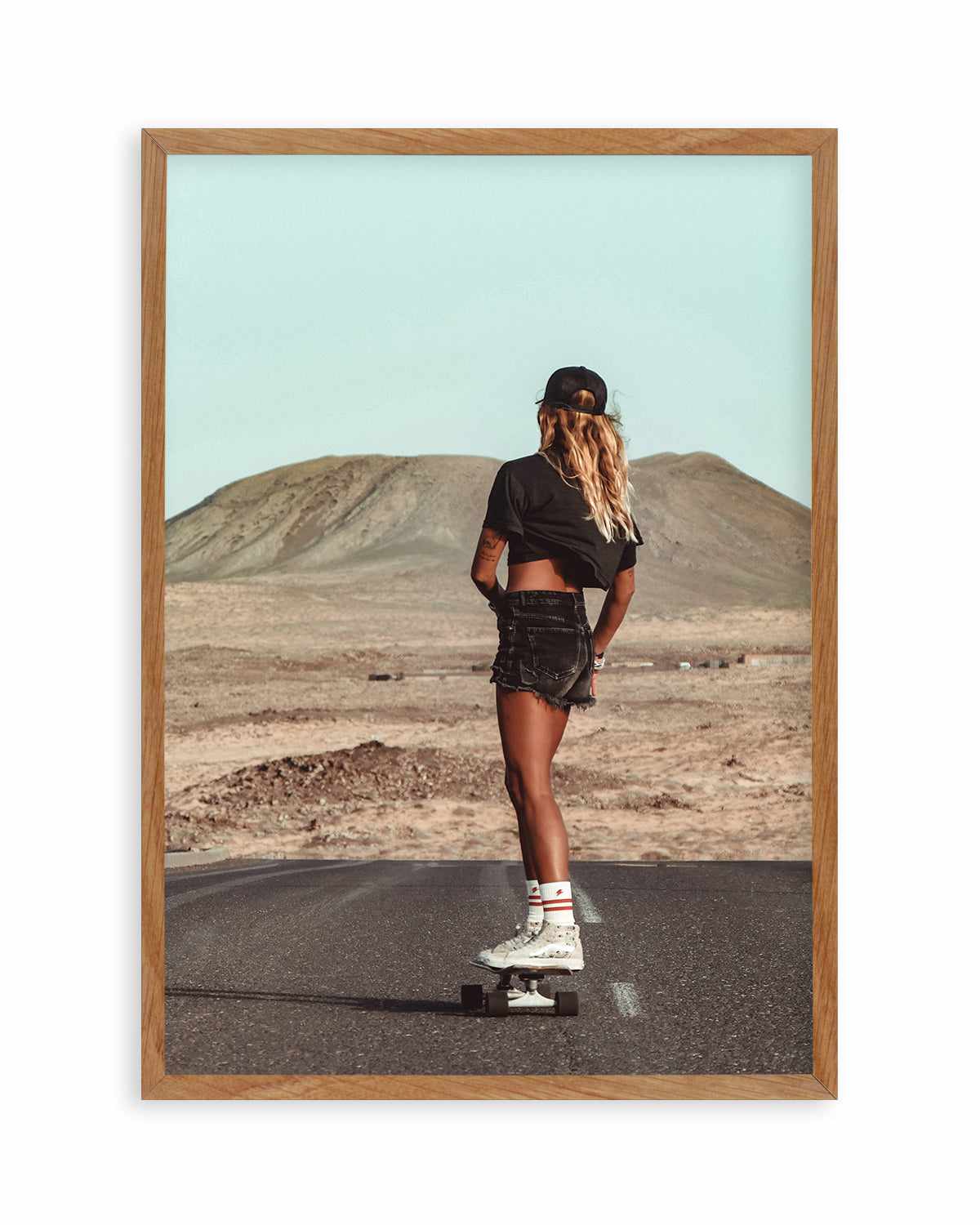 Skate Cruising by Marina Brisset Art Print