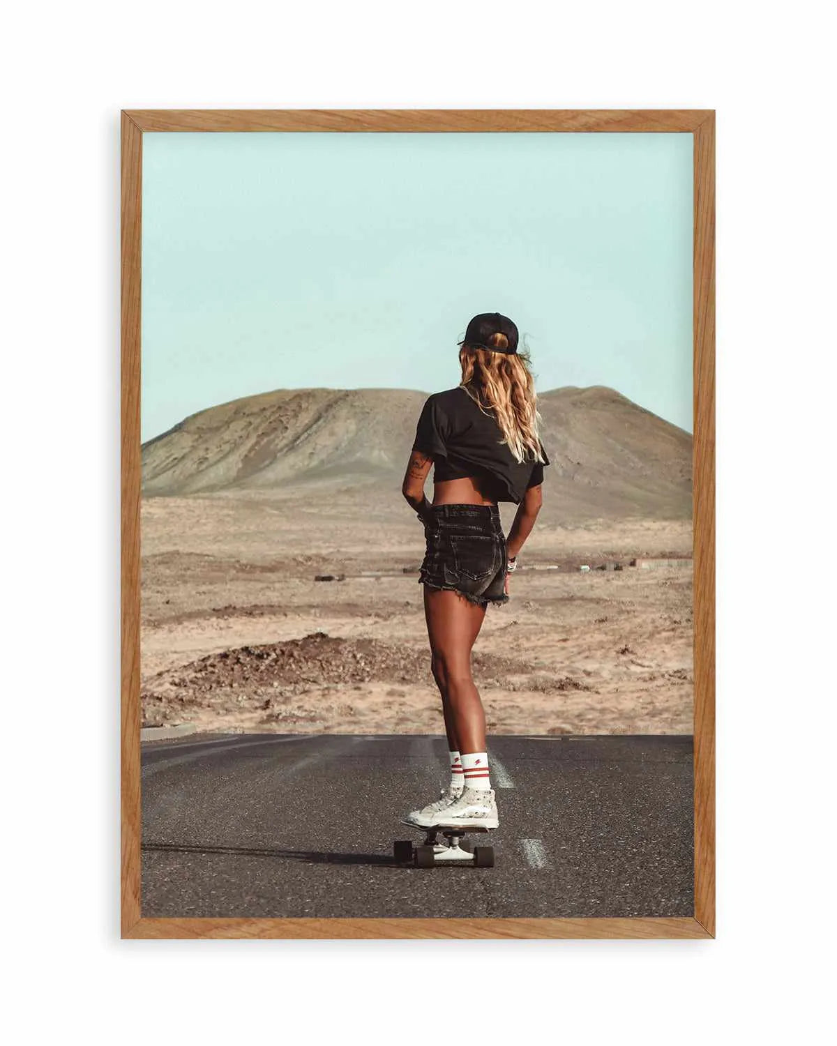 Skate Cruising by Marina Brisset Art Print from Olive et Oriel where you can shop wallpaper and artworks online