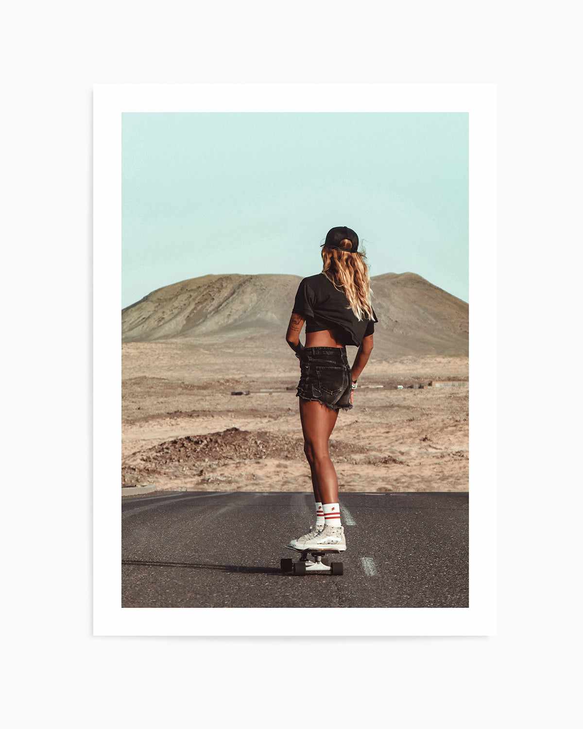 Skate Cruising by Marina Brisset Art Print