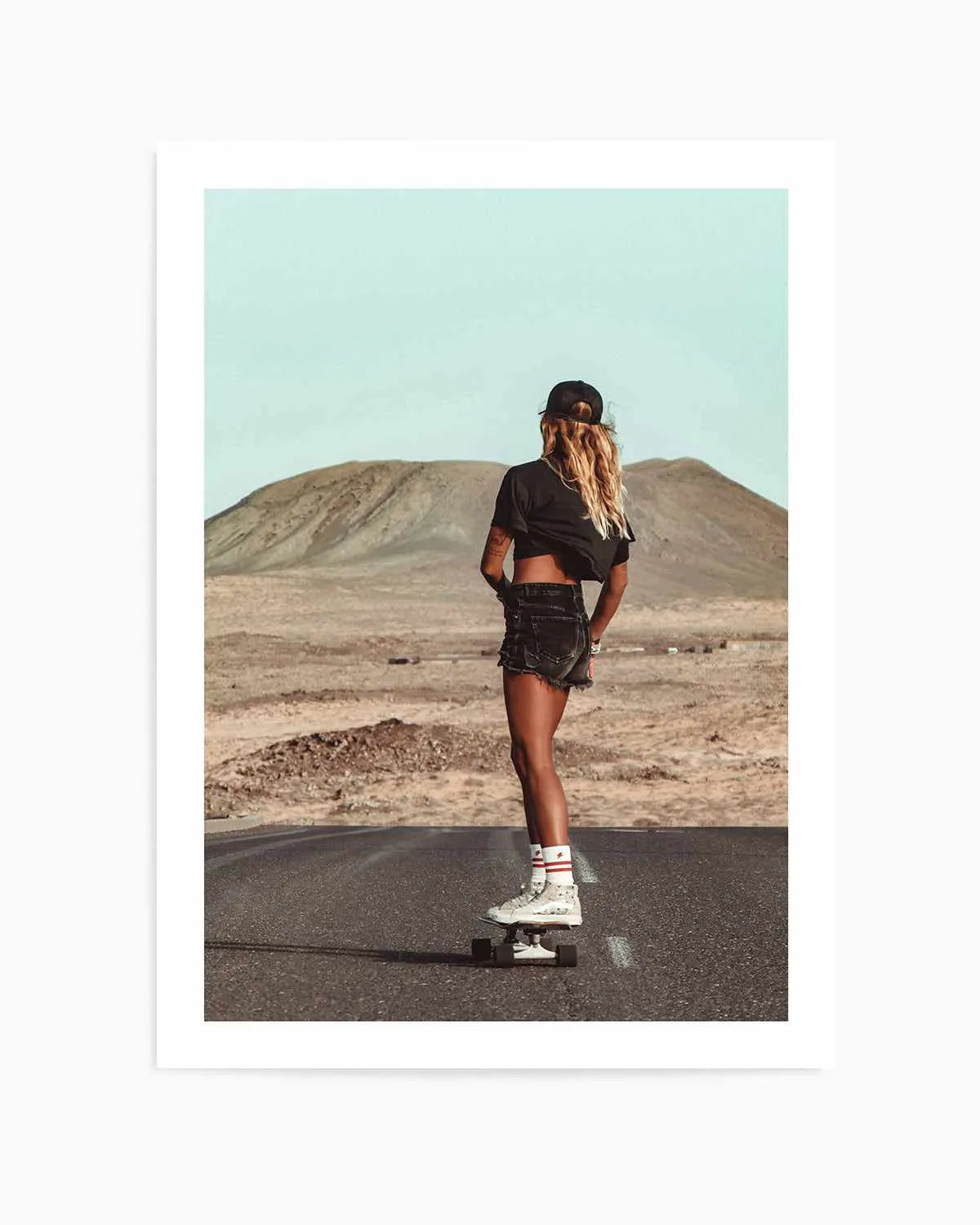 Skate Cruising by Marina Brisset Art Print from Olive et Oriel where you can shop wallpaper and artworks online