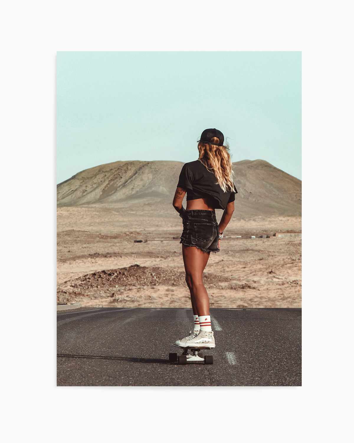 Skate Cruising by Marina Brisset Art Print