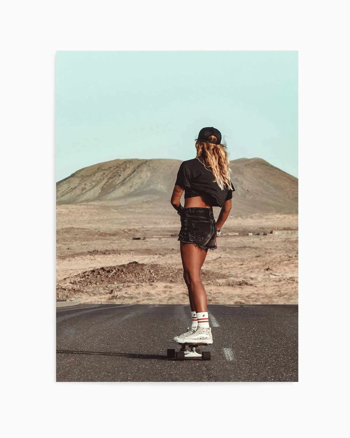 Skate Cruising by Marina Brisset Art Print from Olive et Oriel where you can shop wallpaper and artworks online