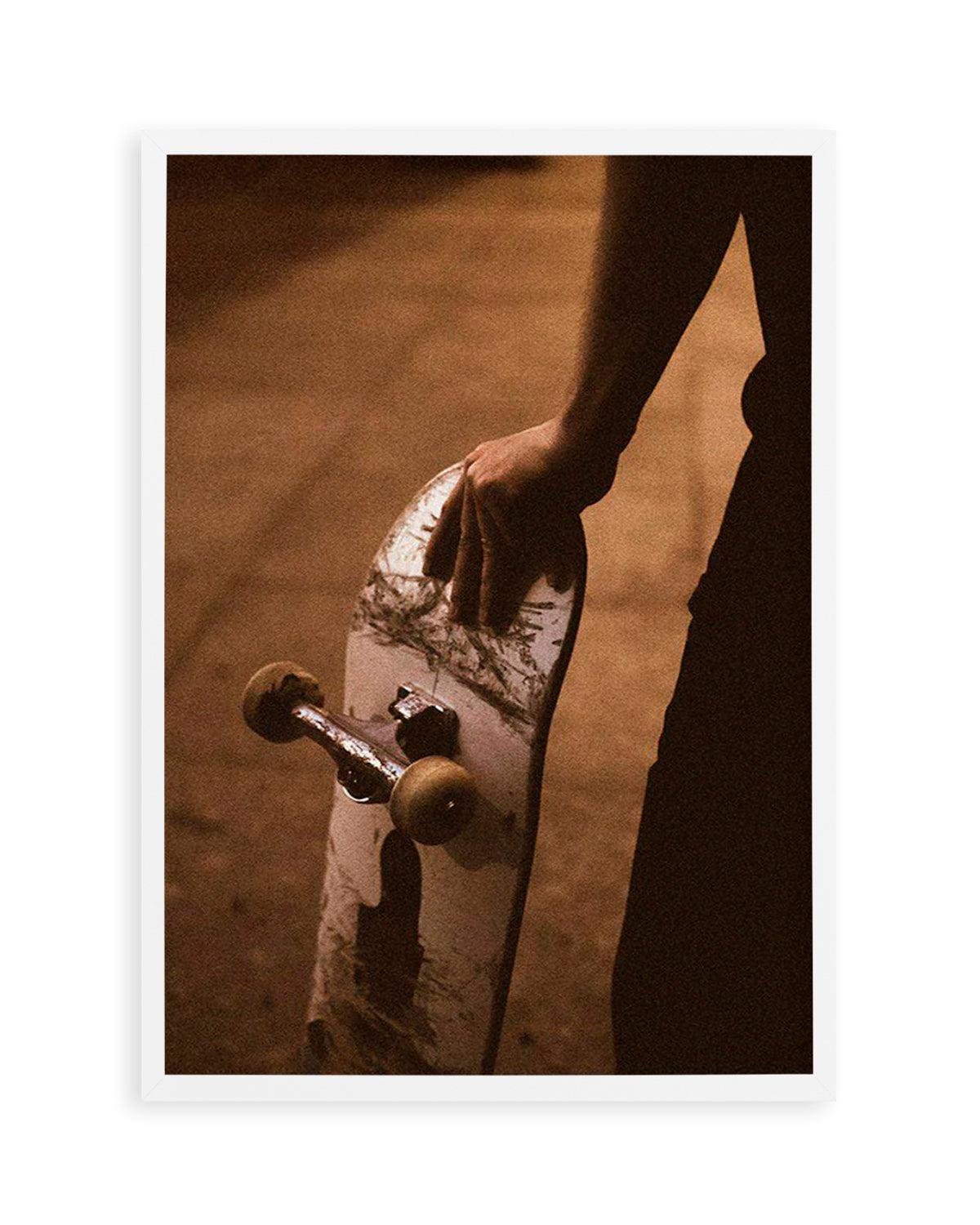 Skate, NYC by Mario Stefanelli Art Print