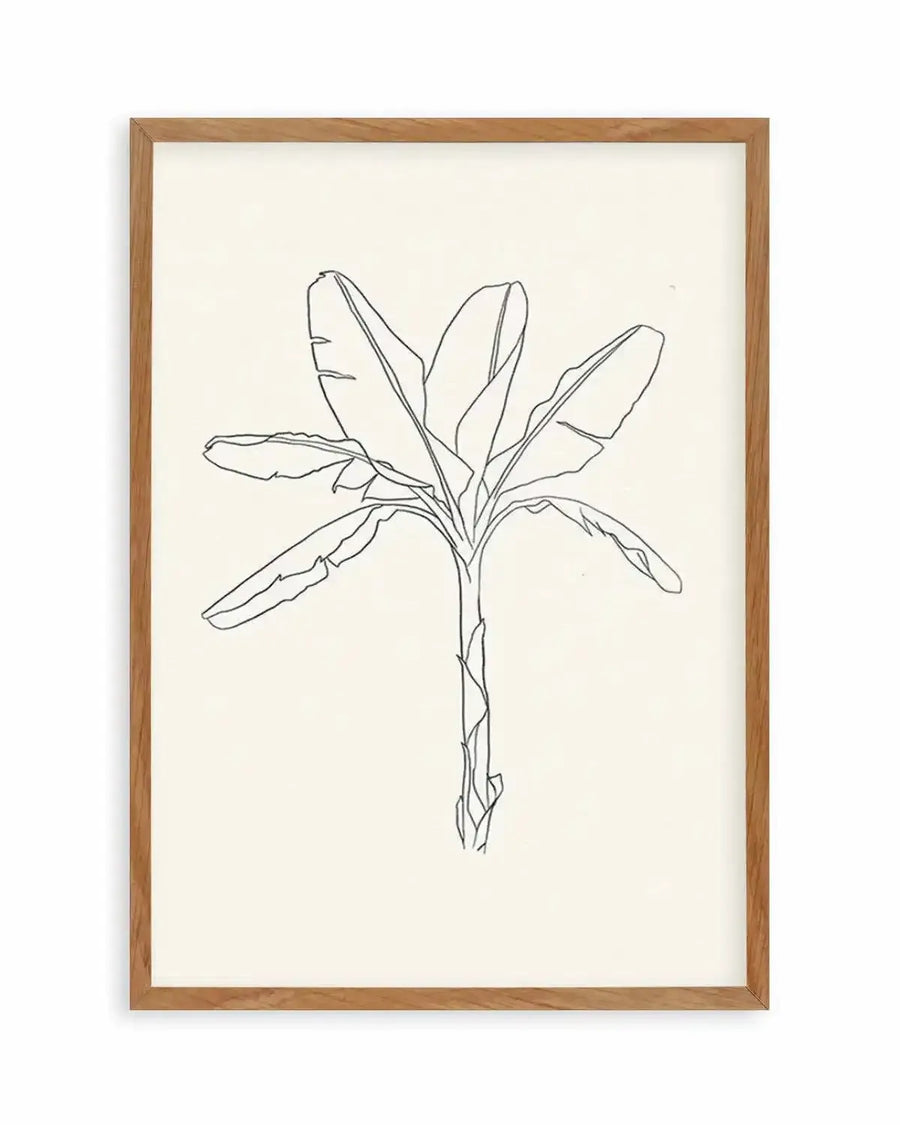 Sketched-Palm-I-Art-Print from Olive et Oriel where you can shop wallpaper and artworks online