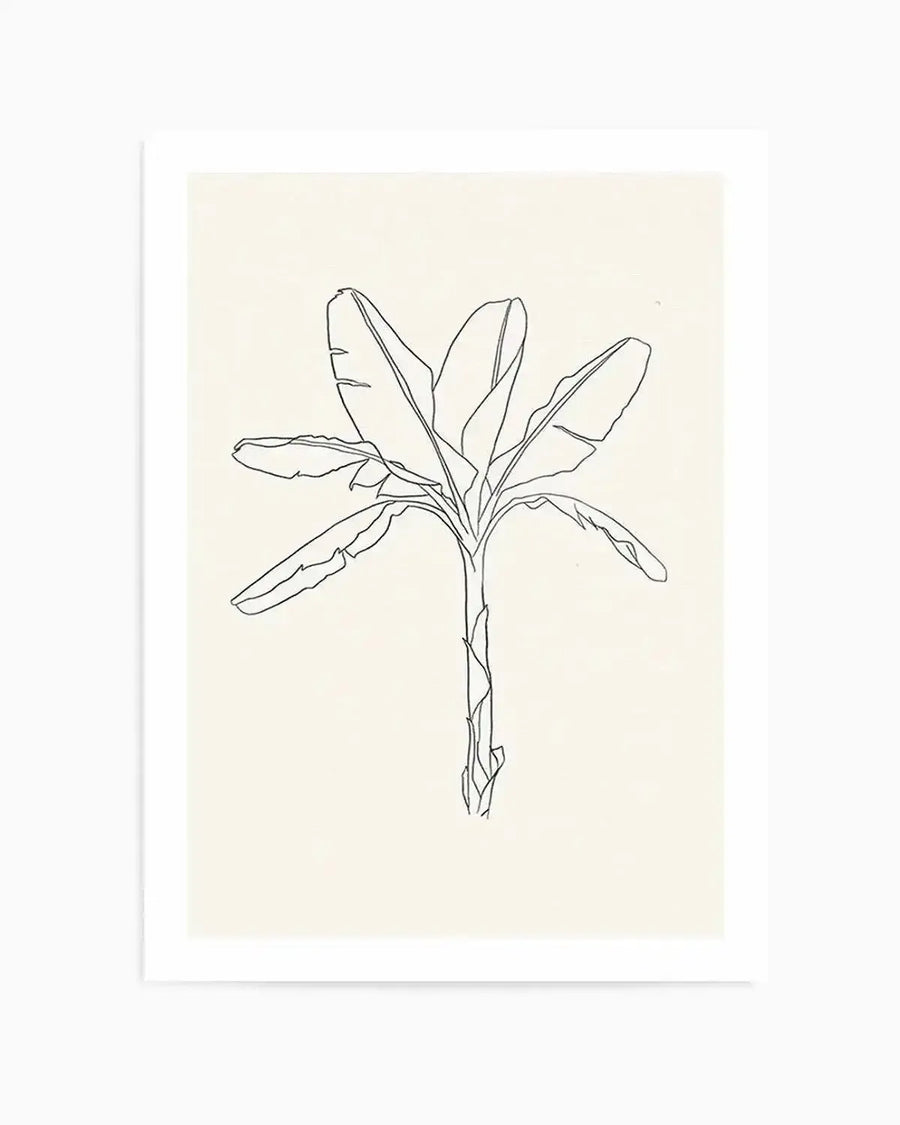 Sketched-Palm-I-Art-Print from Olive et Oriel where you can shop wallpaper and artworks online