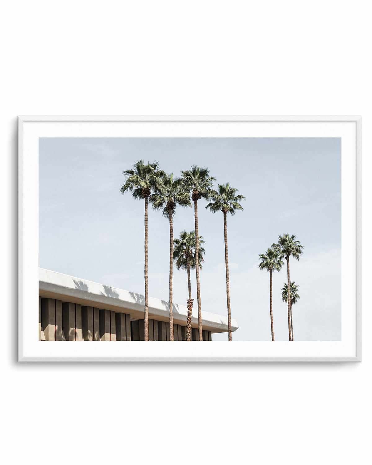 Skies the Limit Palm Springs Art Print