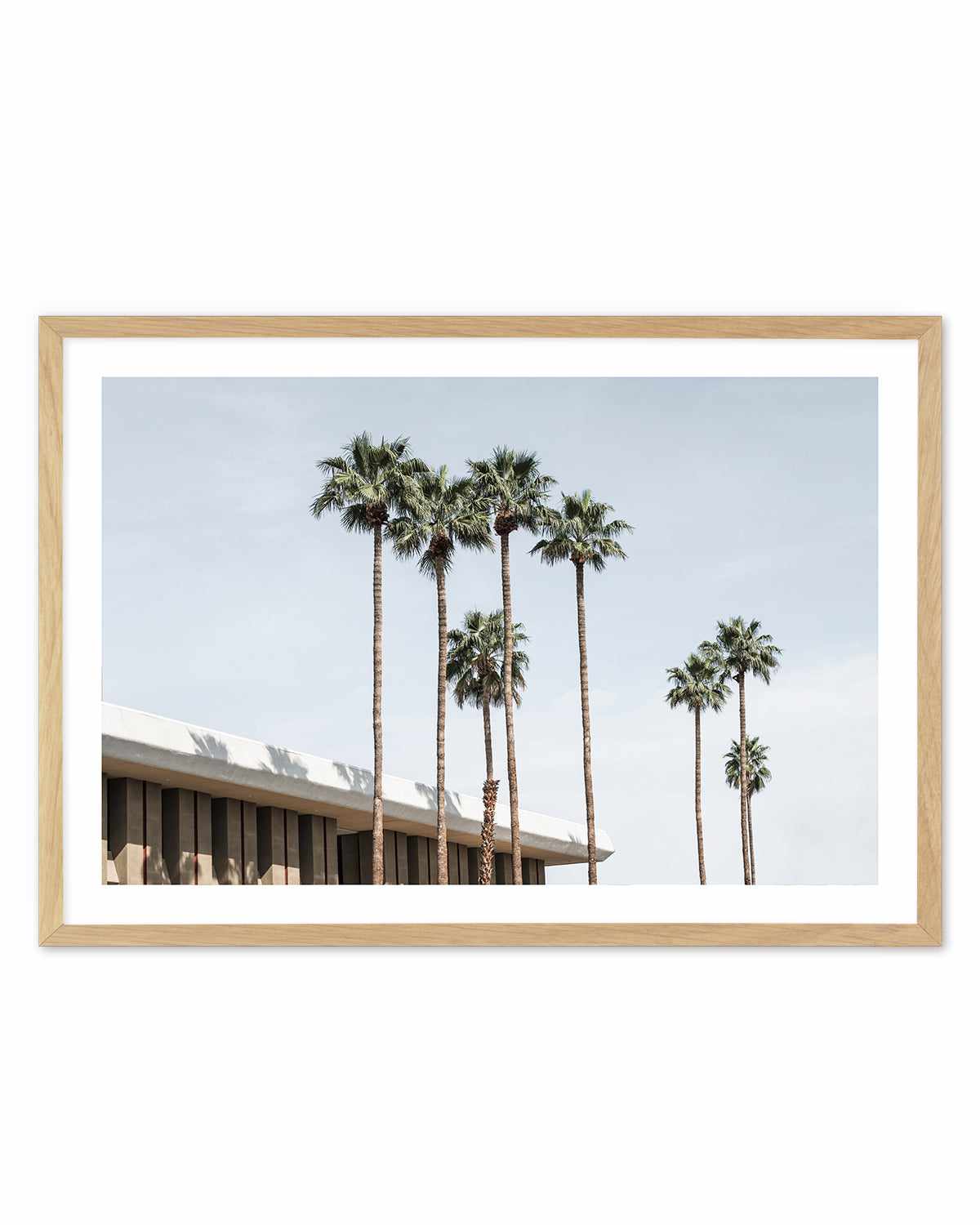 Skies the Limit Palm Springs Art Print