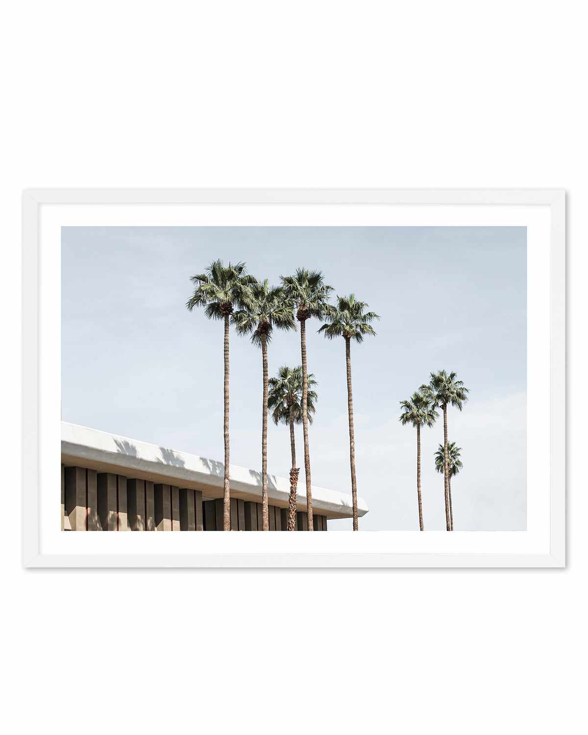 Skies the Limit Palm Springs Art Print