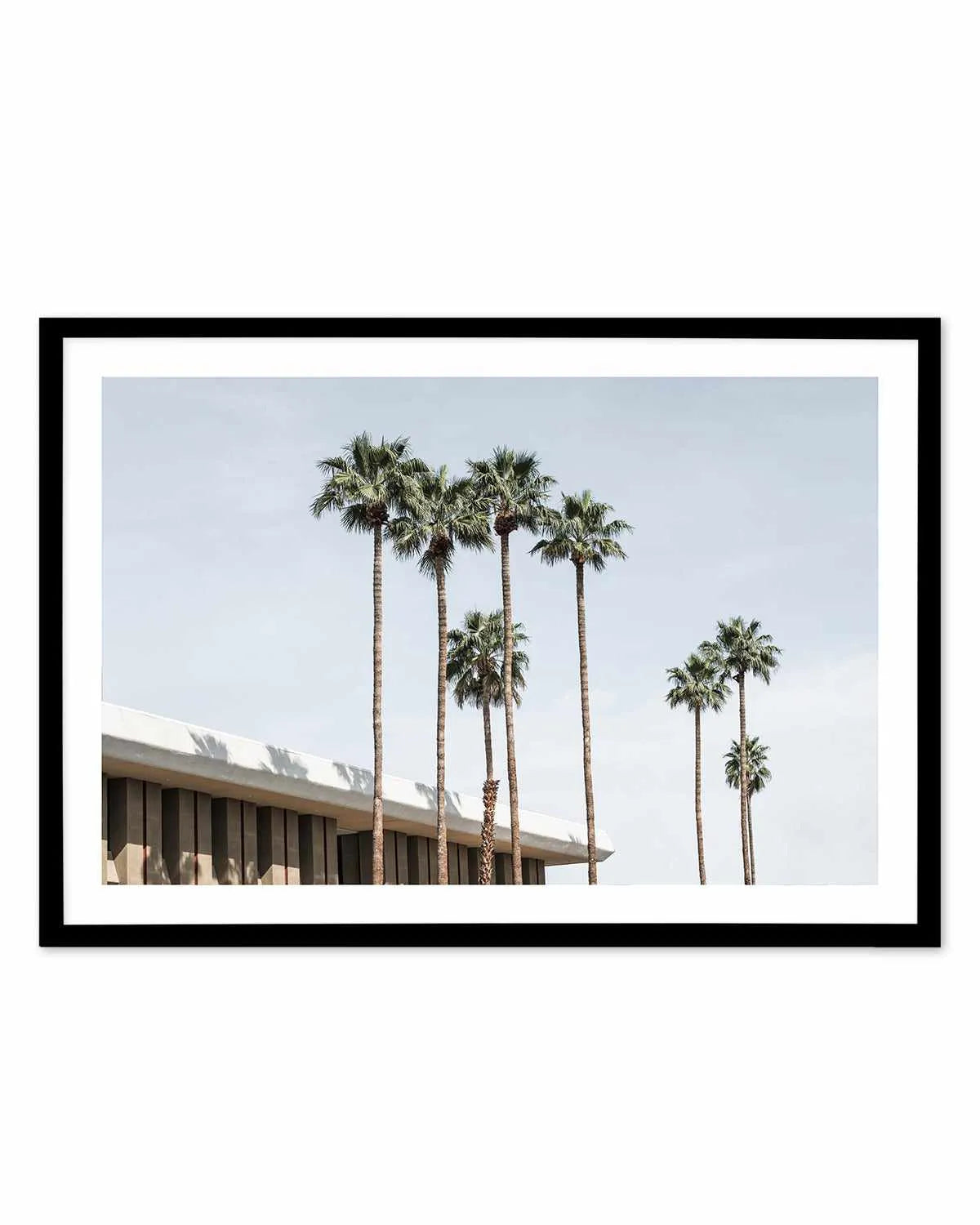 Skies the Limit Palm Springs Art Print from Olive et Oriel where you can shop wallpaper and artworks online