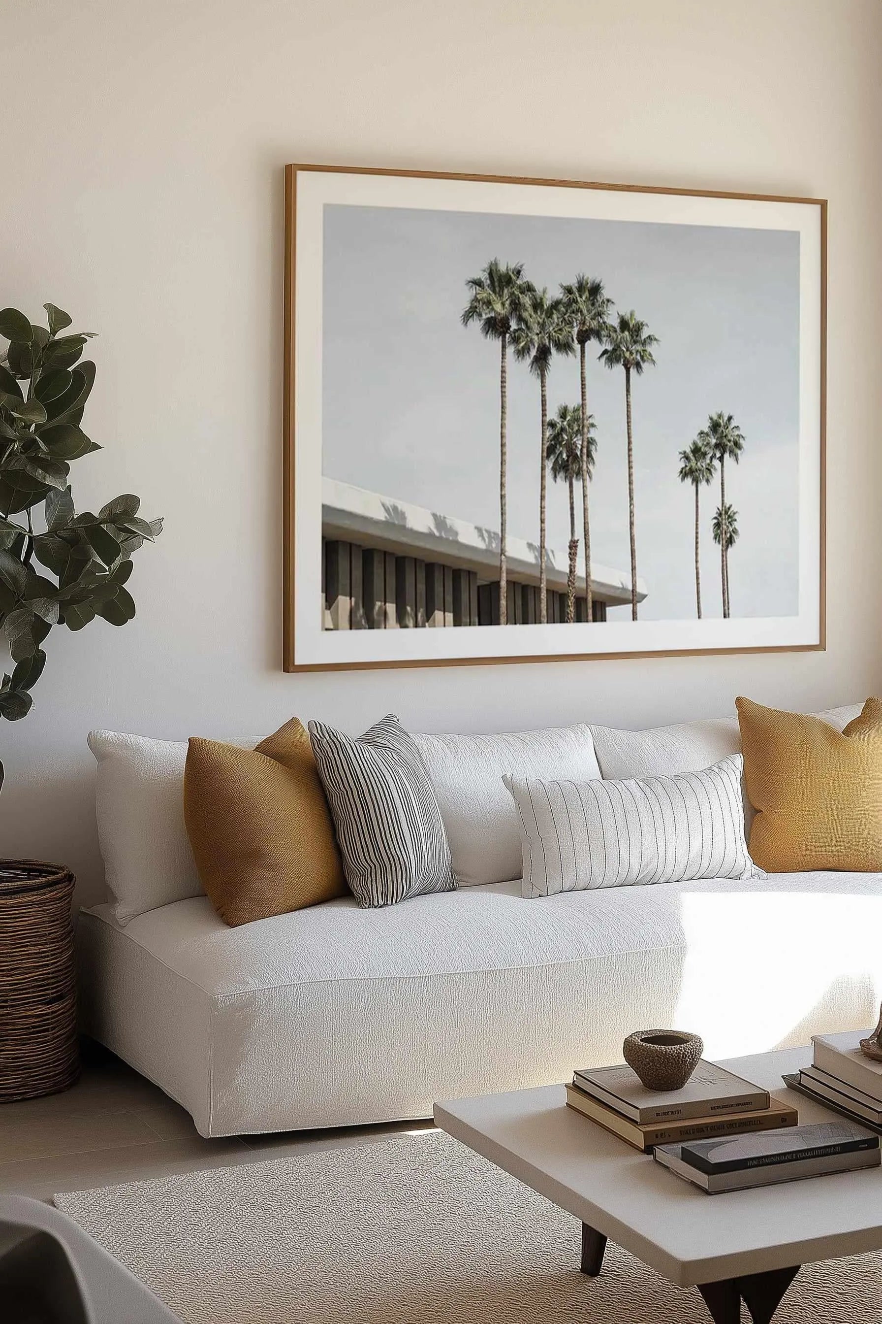 Skies the Limit Palm Springs Art Print from Olive et Oriel where you can shop wallpaper and artworks online