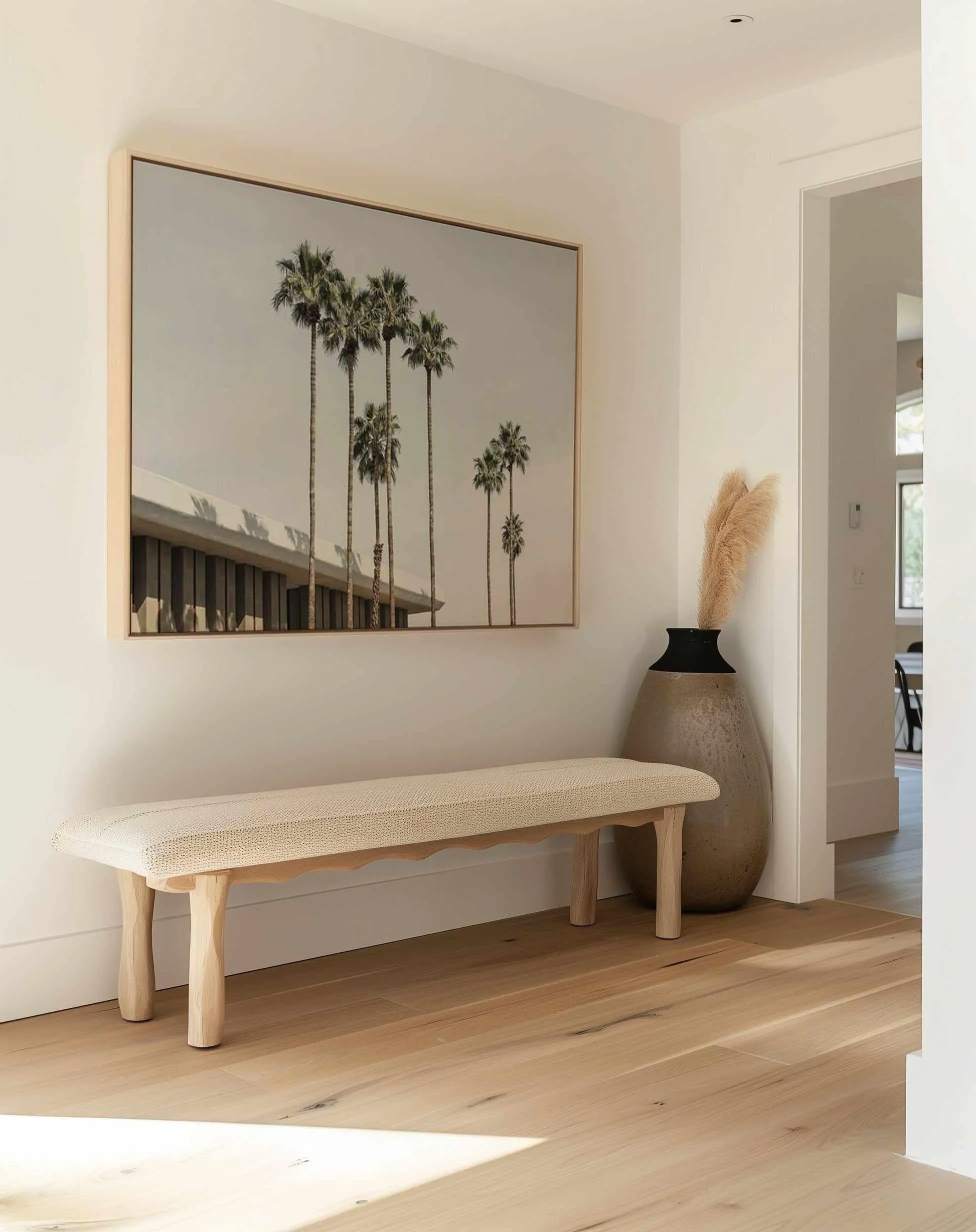 Skies the Limit Palm Springs | Framed Canvas Art Print from Olive et Oriel where you can shop wallpaper and artworks online