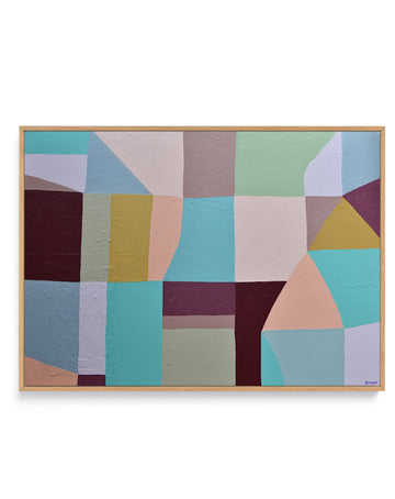 Sky City by Belinda Stone | Framed Canvas Wall Art