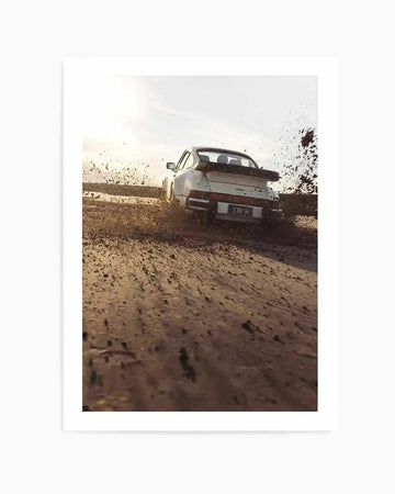 Slantnose Saltlake II By Tim Harris Art Print brown vintage art print