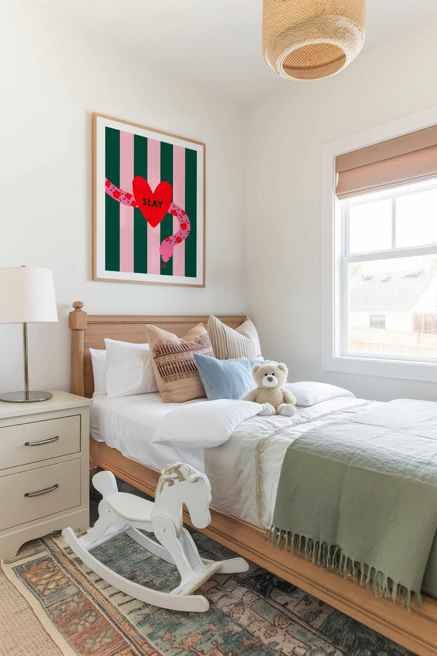 Slay | Art Print from Olive et Oriel where you can shop wallpaper and artworks online