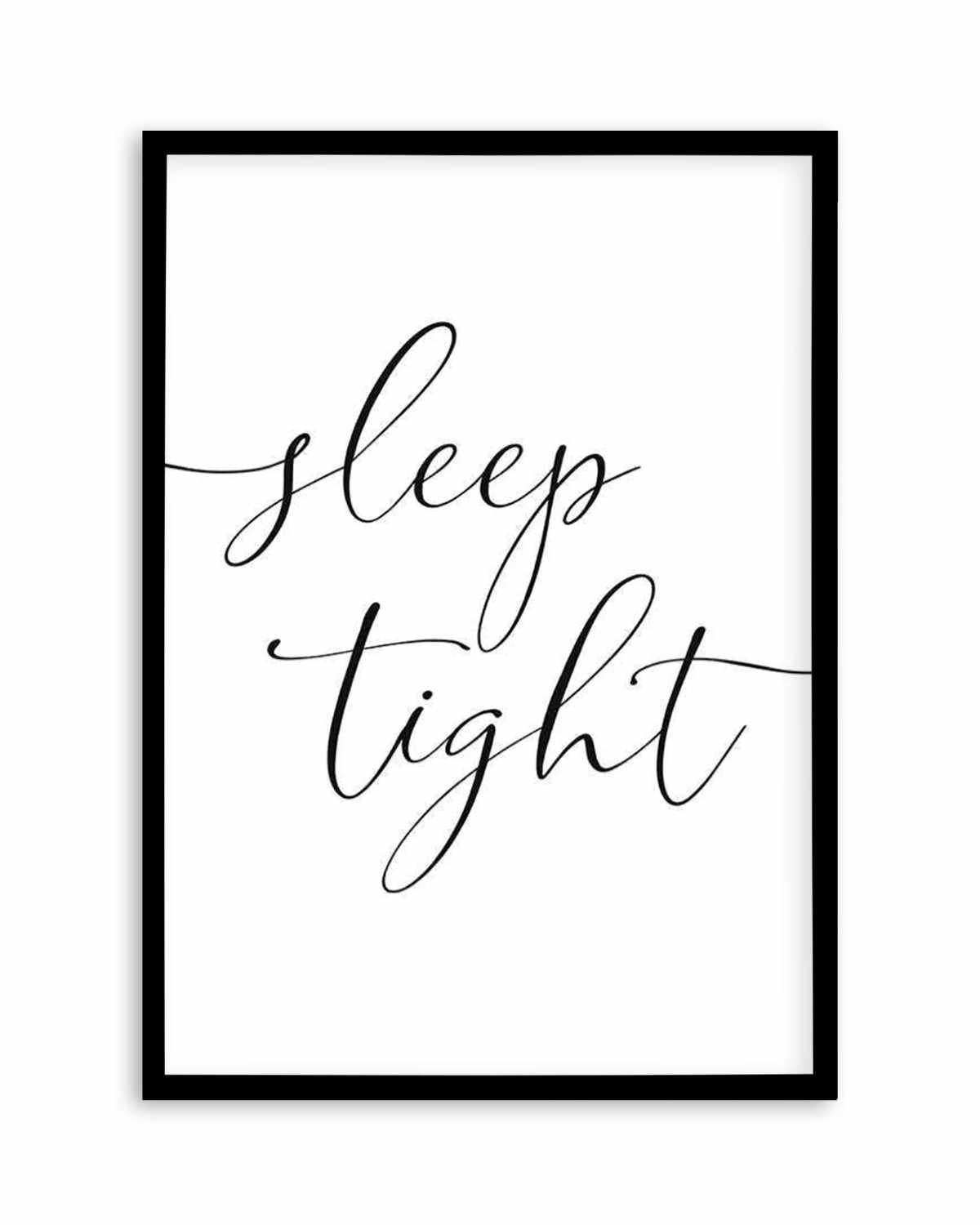 Sleep Tight Art Print