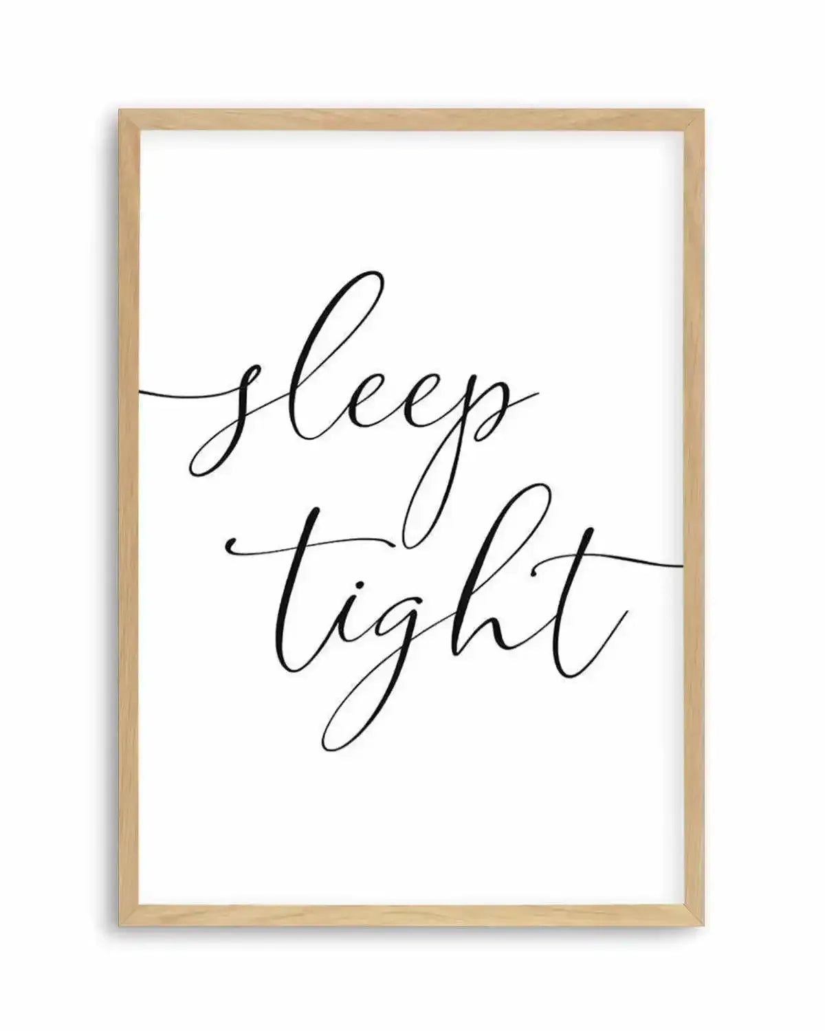 Sleep Tight Art Print from Olive et Oriel where you can shop wallpaper and artworks online