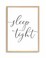 Sleep Tight Art Print